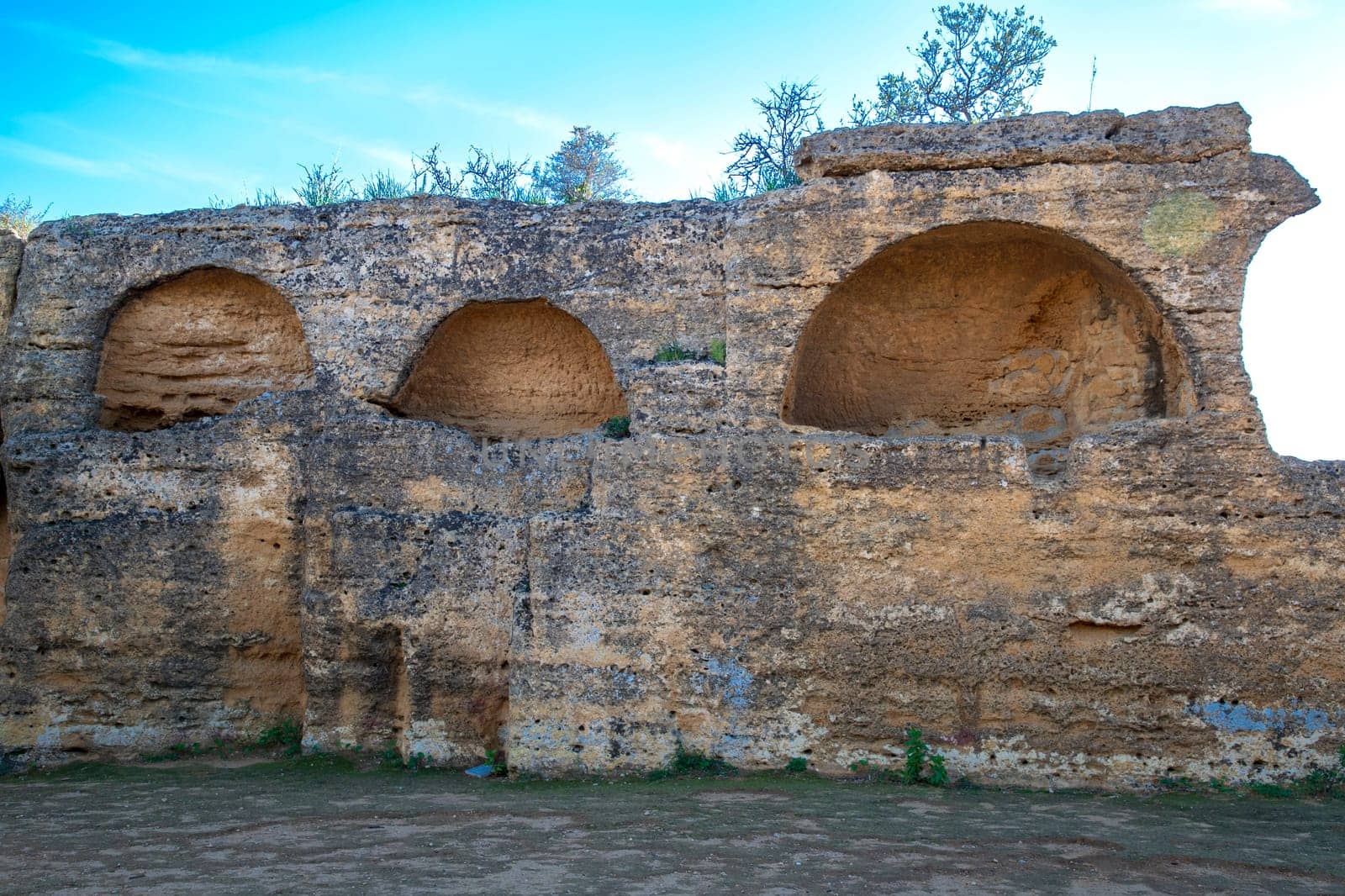 Byzantine and early Christian necropolis in the Valley of the Temples in Agrigento, Sicily by EdVal