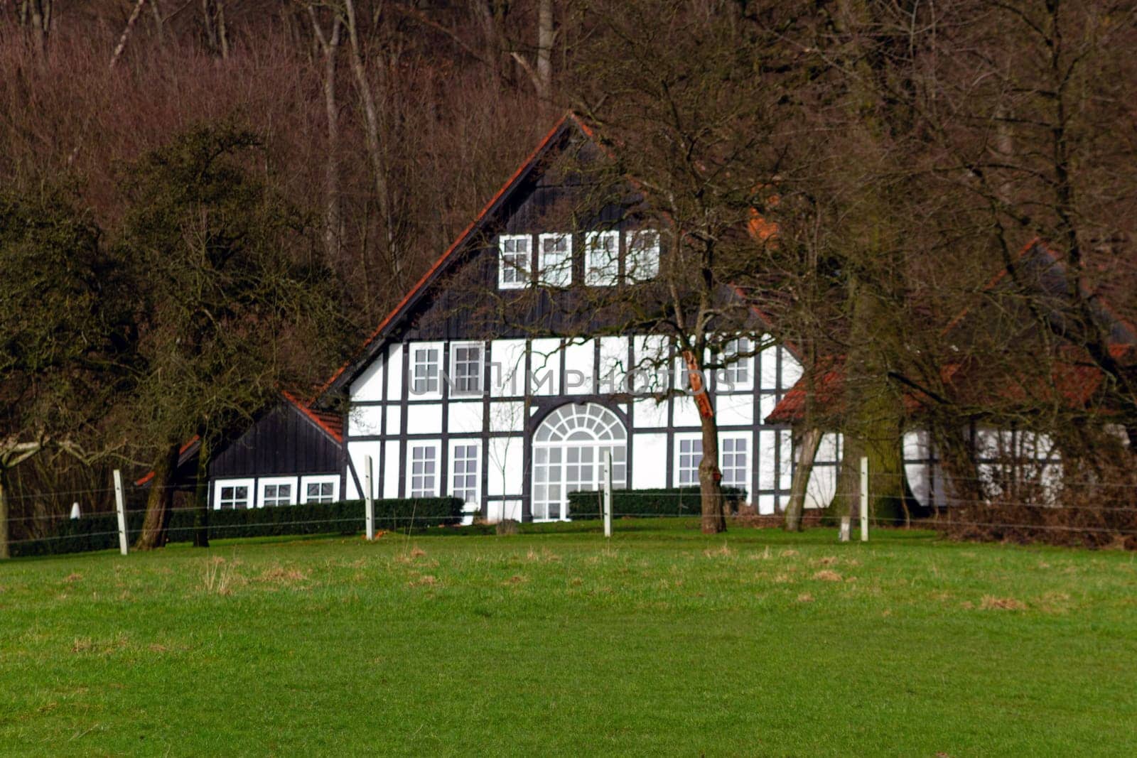 German farm building. Bielefeld. Germany. by Maksym