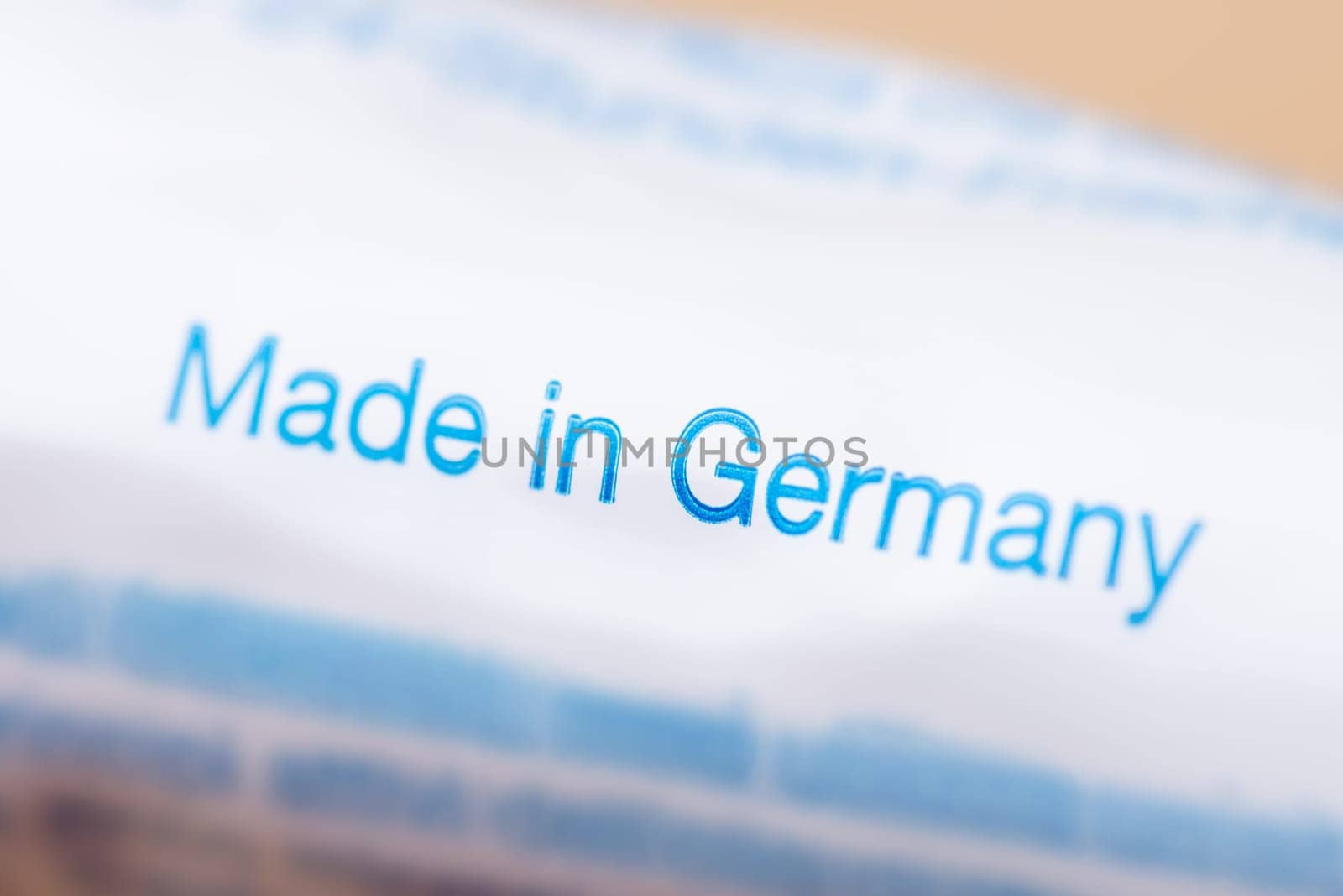Made in Germany inscription on tube of some ointment by VitaliiPetrushenko