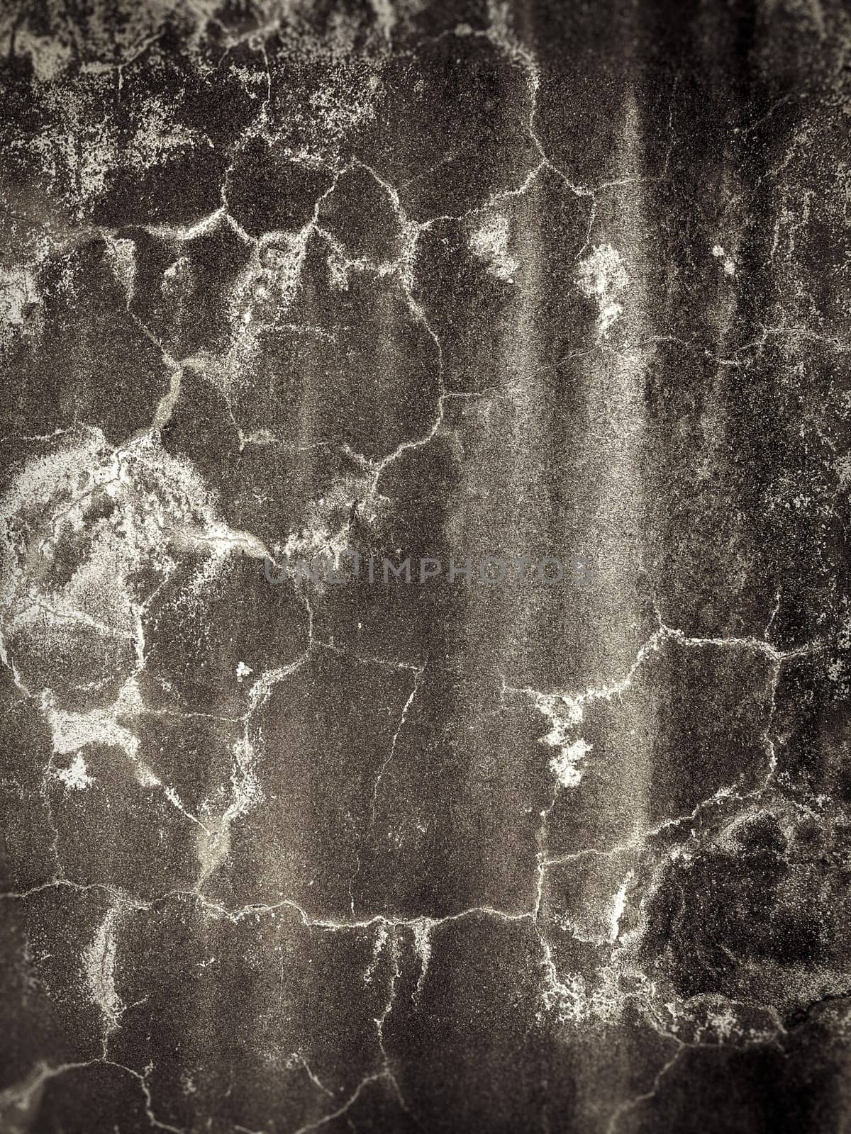 Grey cracked concrete wall texture. Abstract background of crack concrete wall.