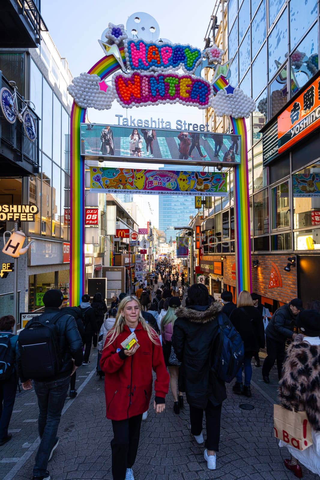 Takeshita Street in Tokyo, Japan by sergiodv