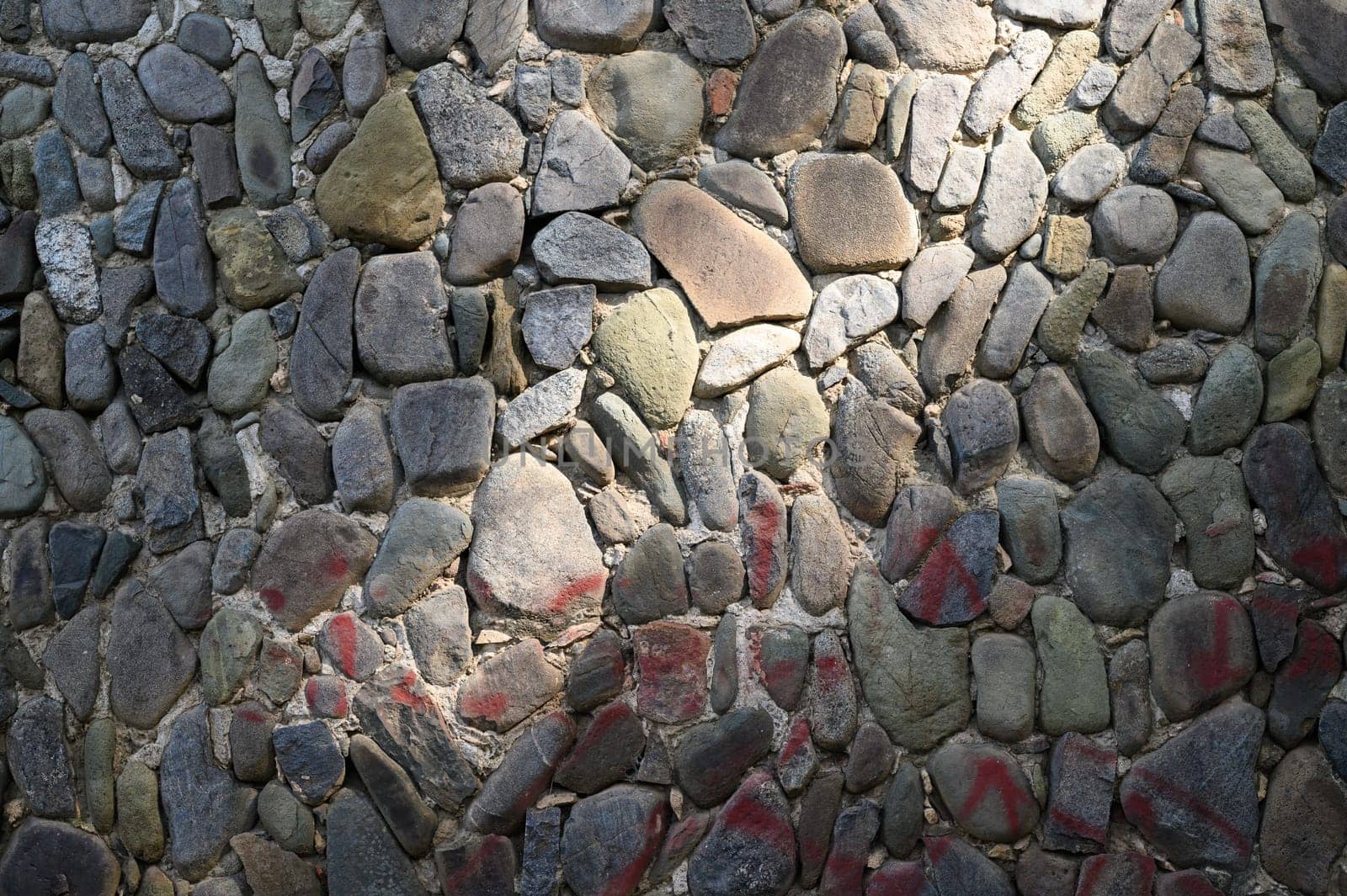 old wall made of real stone in the sun 1 by Mixa74