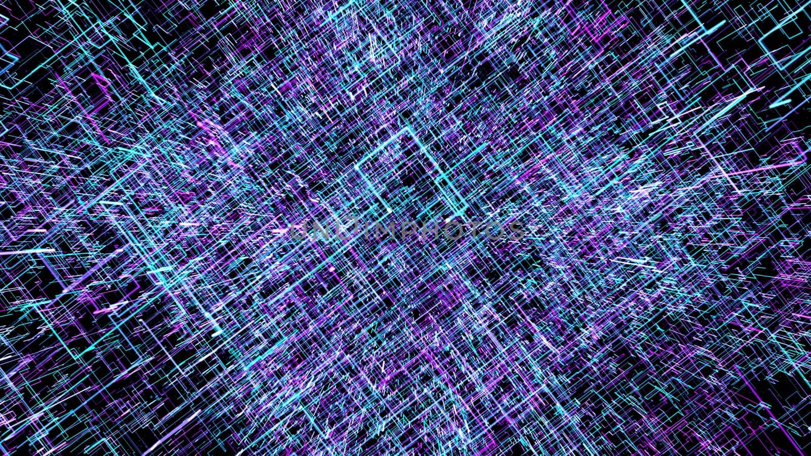 Sci-fi abstract background. Computer generated 3d render
