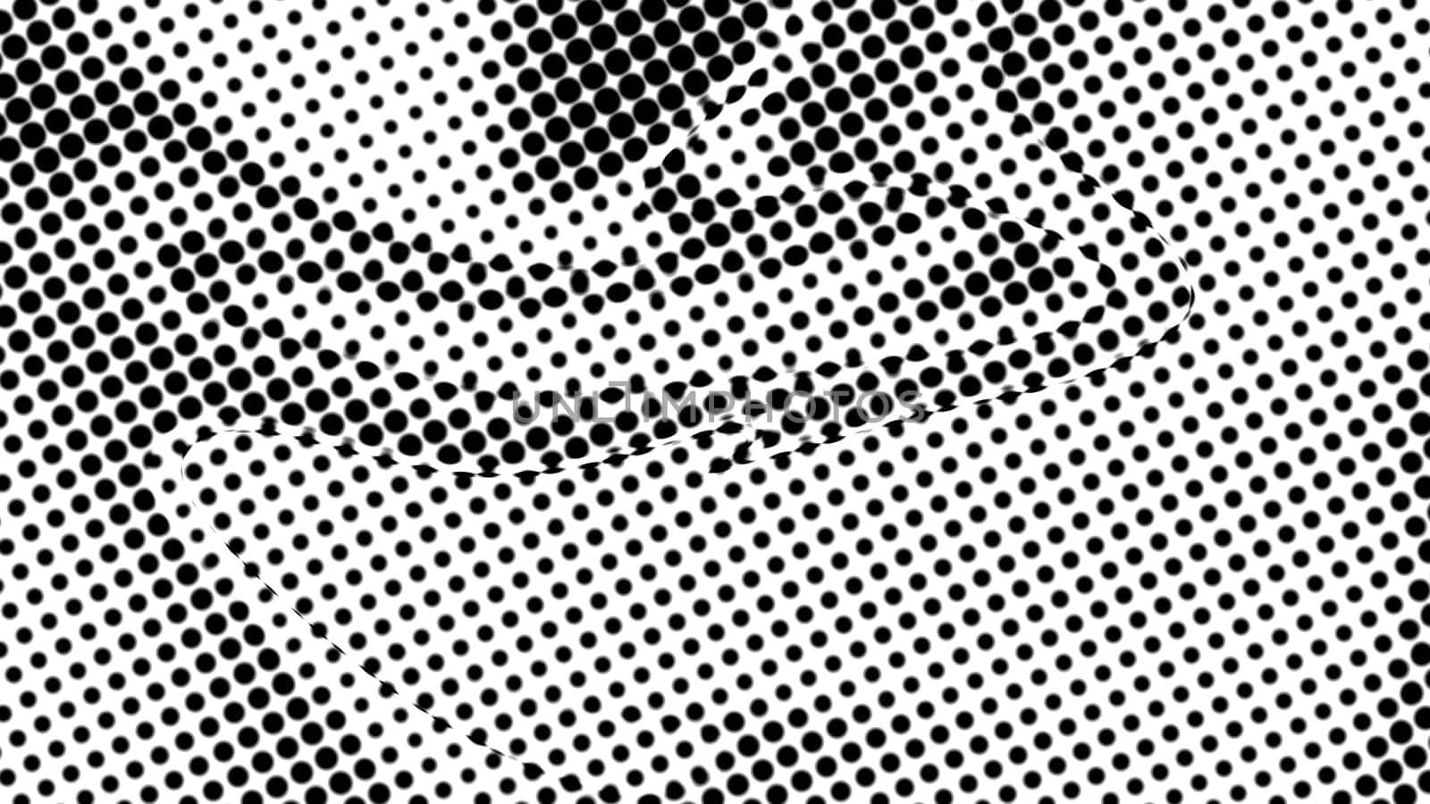 Black and white halftone by nolimit046