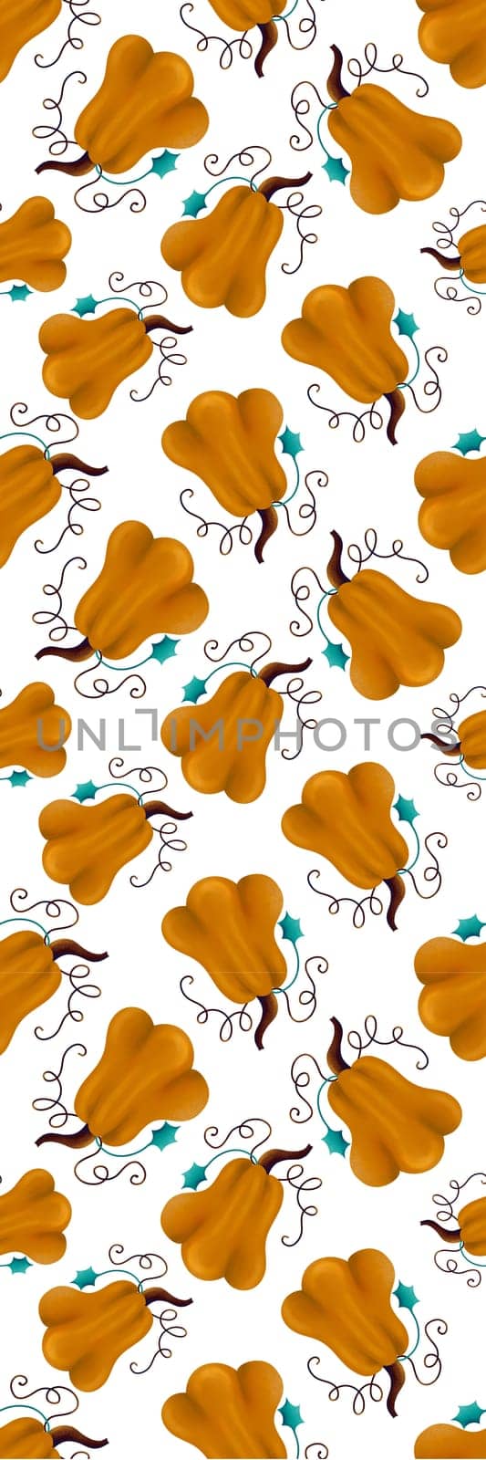 Orange White Halloween Bookmark printable