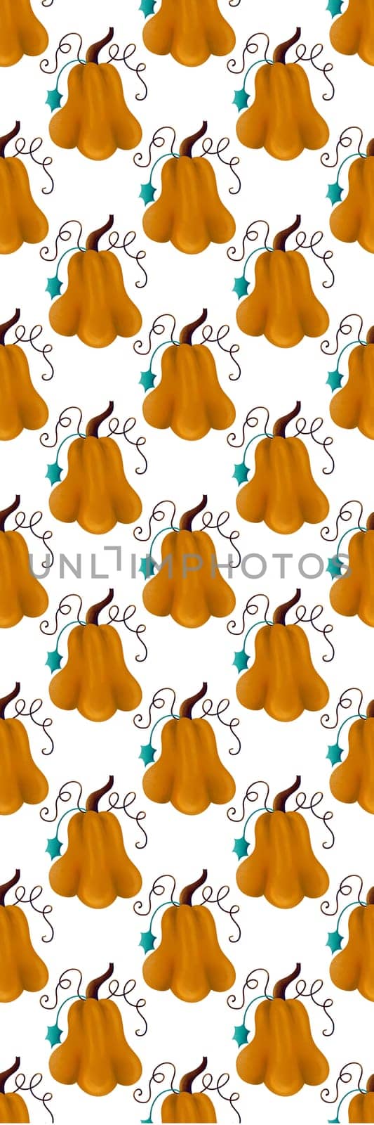 Orange White Halloween Bookmark printable