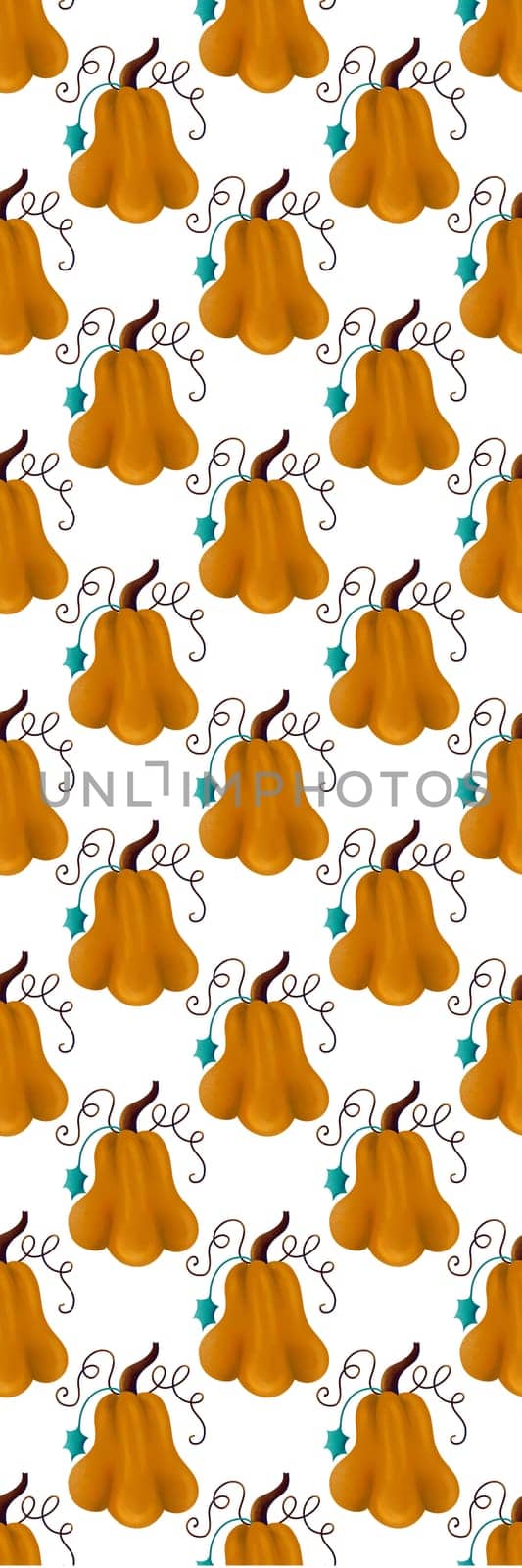 Orange White Halloween Bookmark printable