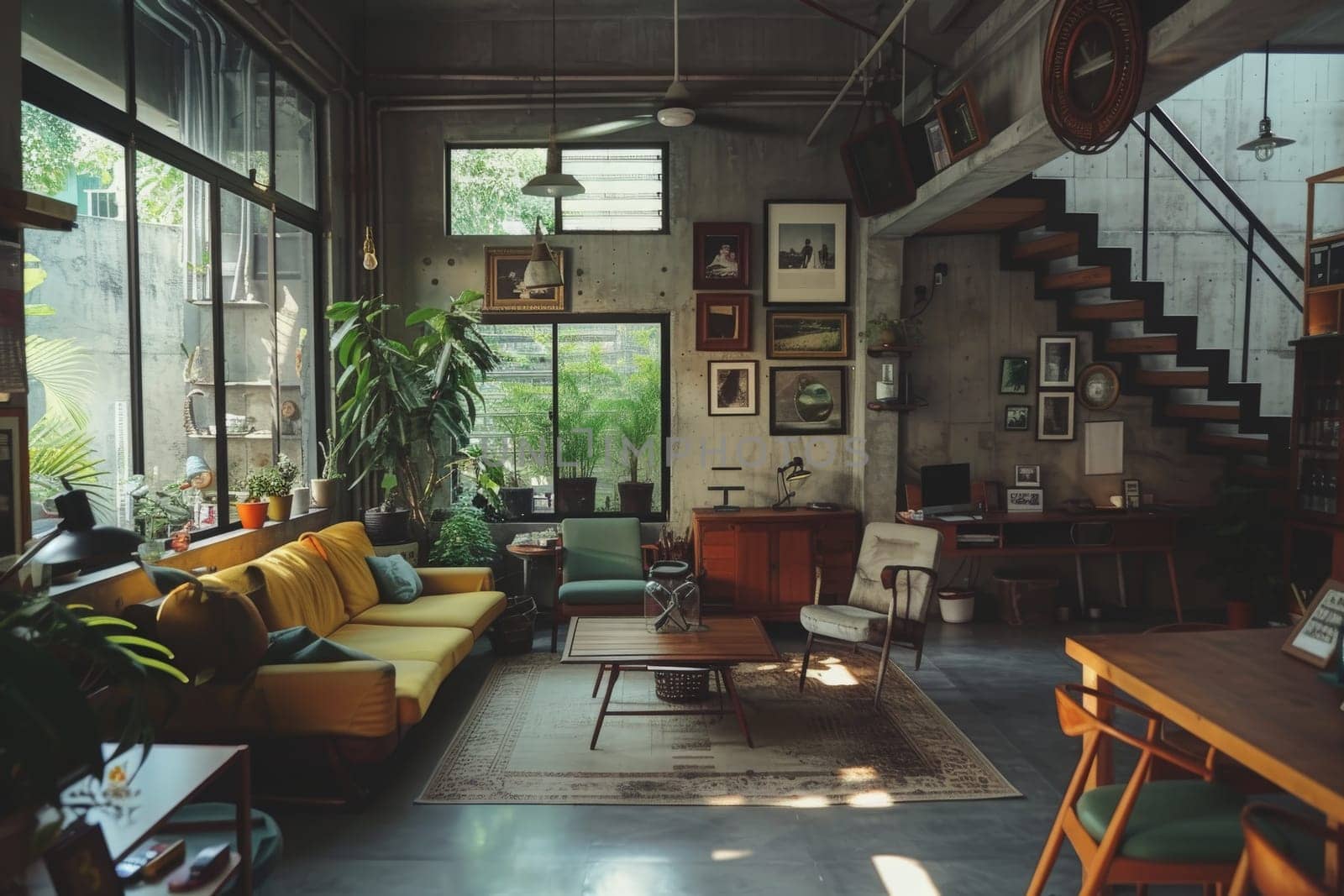 Design a home office, Interior design modern home office, Comfortable workplace.