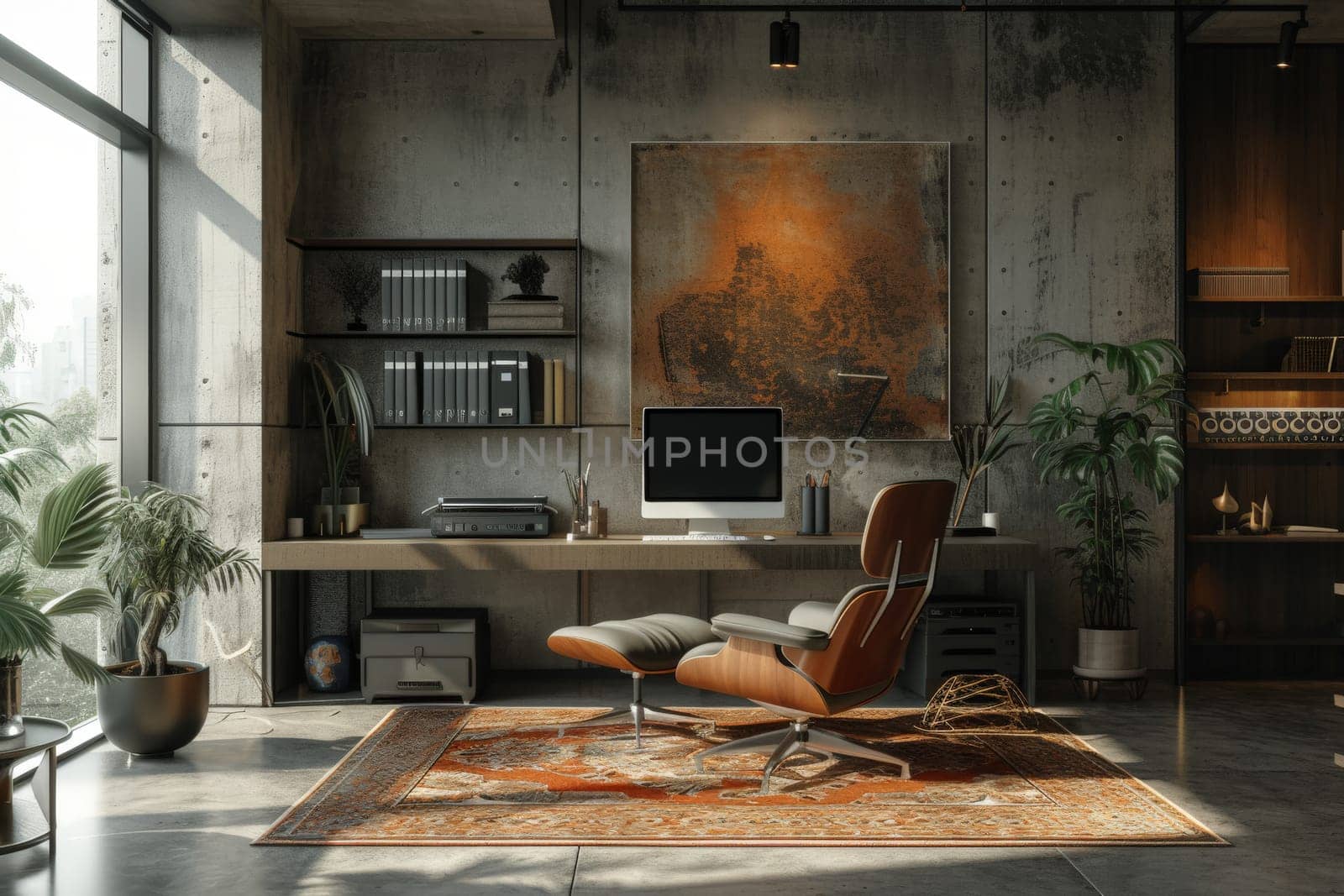 Design a home office, Interior design modern home office, Comfortable workplace.