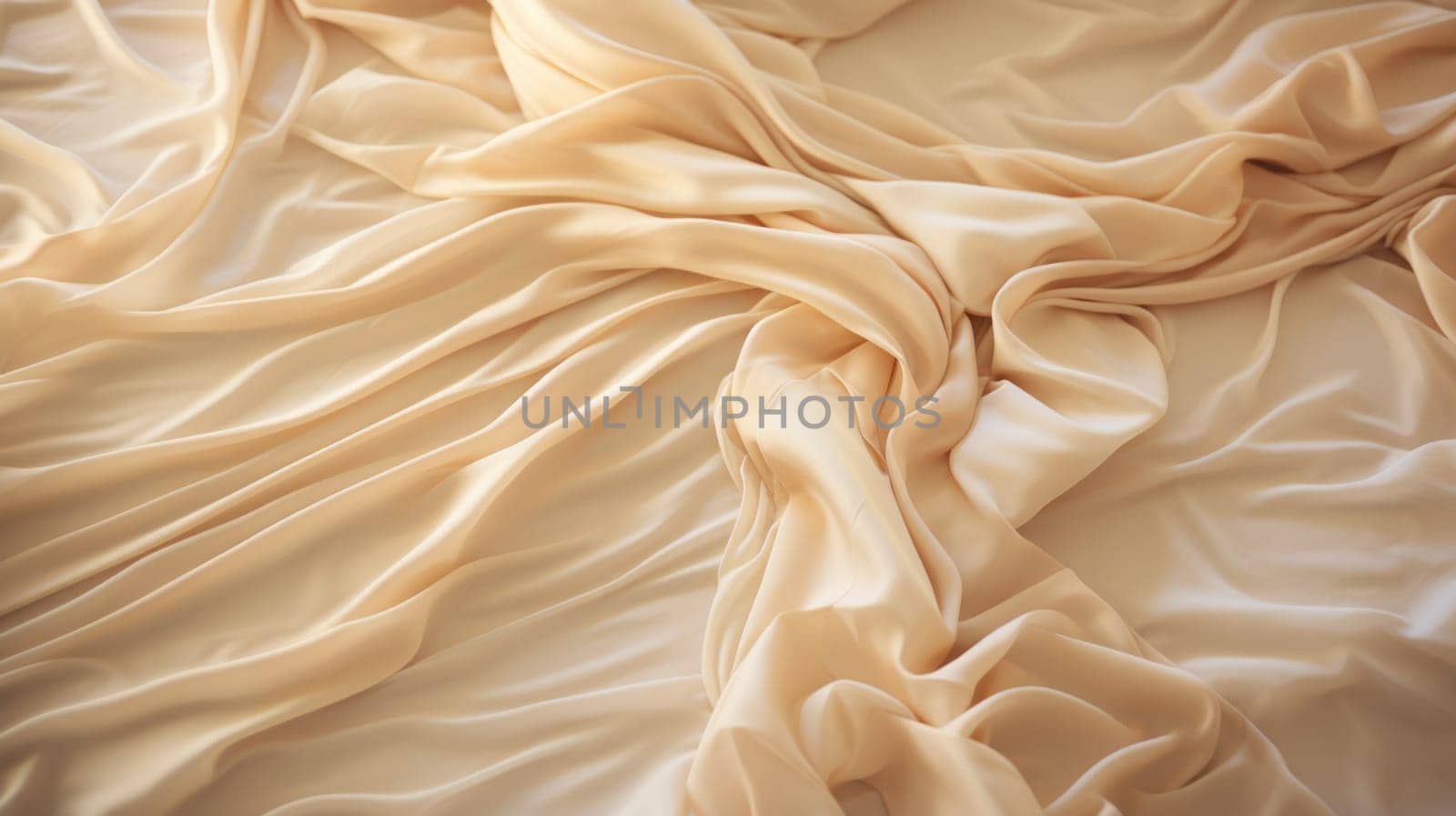 A close up of a piece of fabric that is draped
