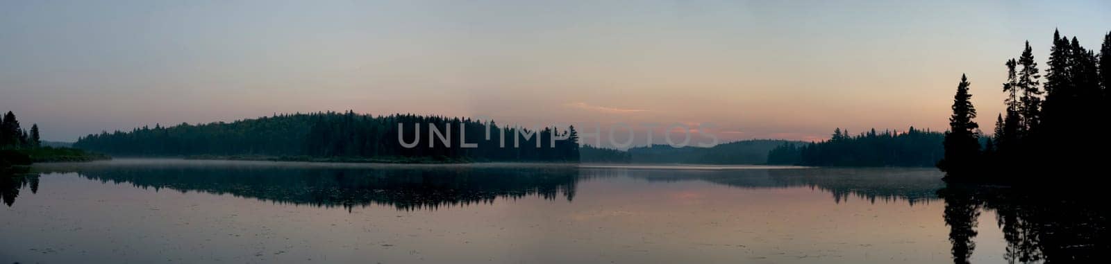 Lake Sunrise in Quebec Canada Parc de la Mauricie