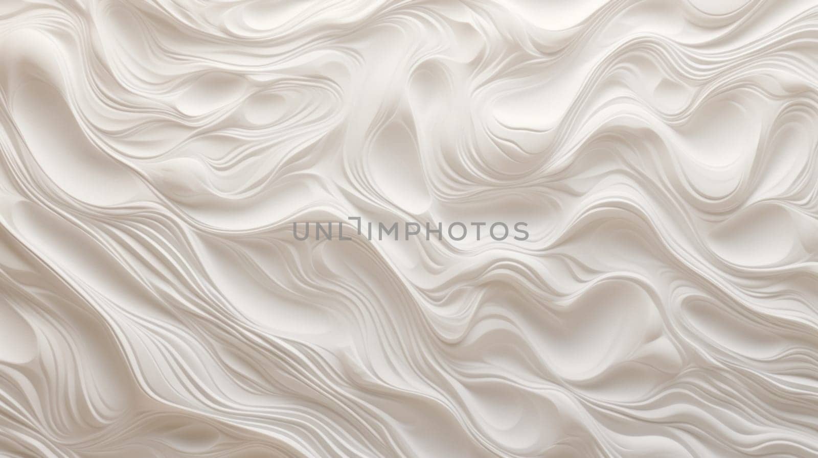 A close up of a white wavy pattern on some fabric, AI by starush