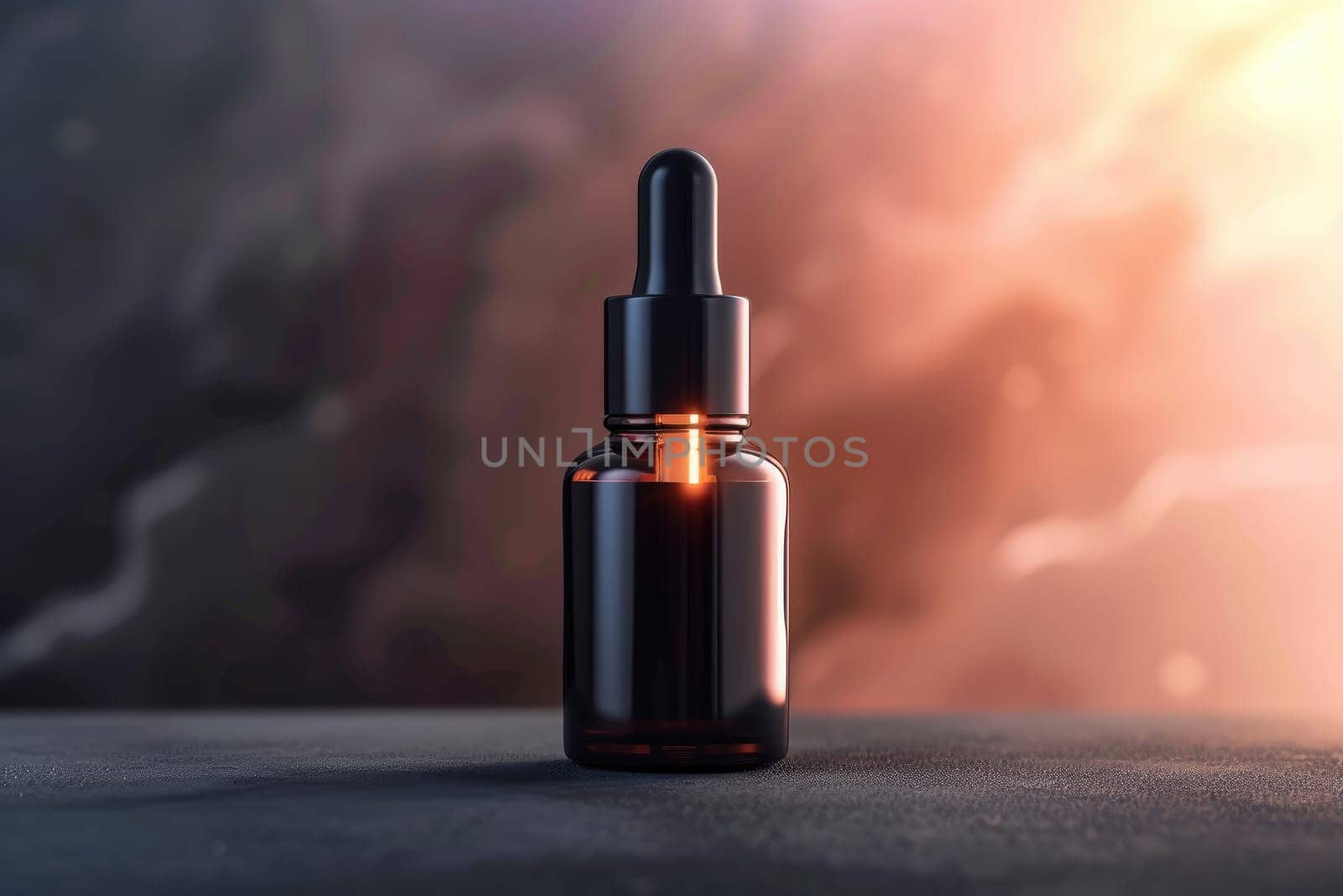Serum bottle and skincare. cosmetic concept. Generative AI by itchaznong