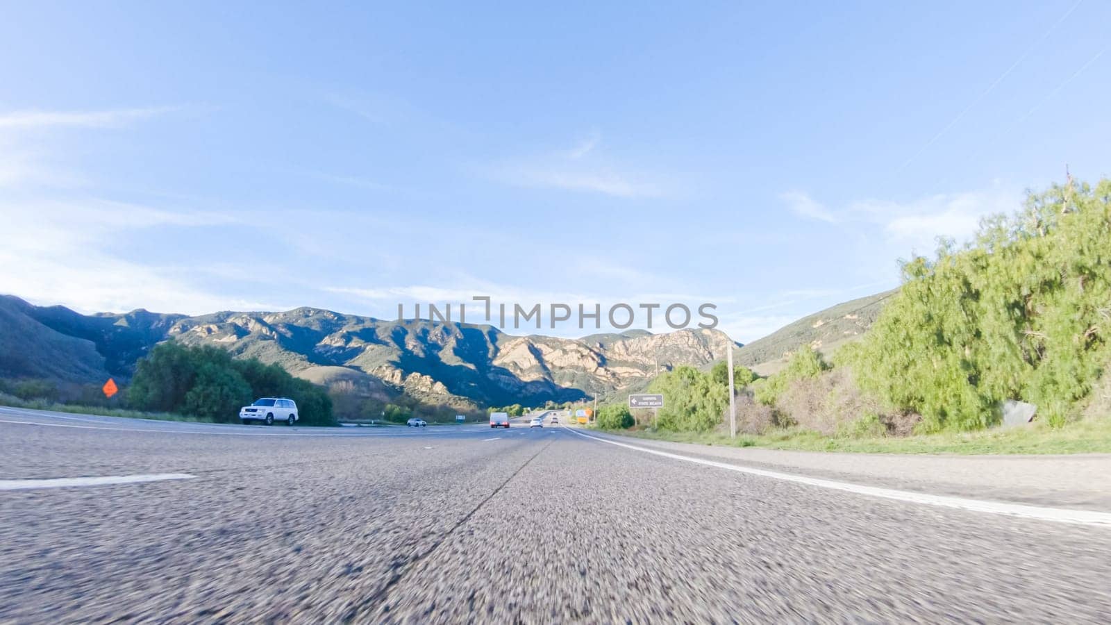 Scenic Day Drive on HWY 101, El Capitan Beach by arinahabich