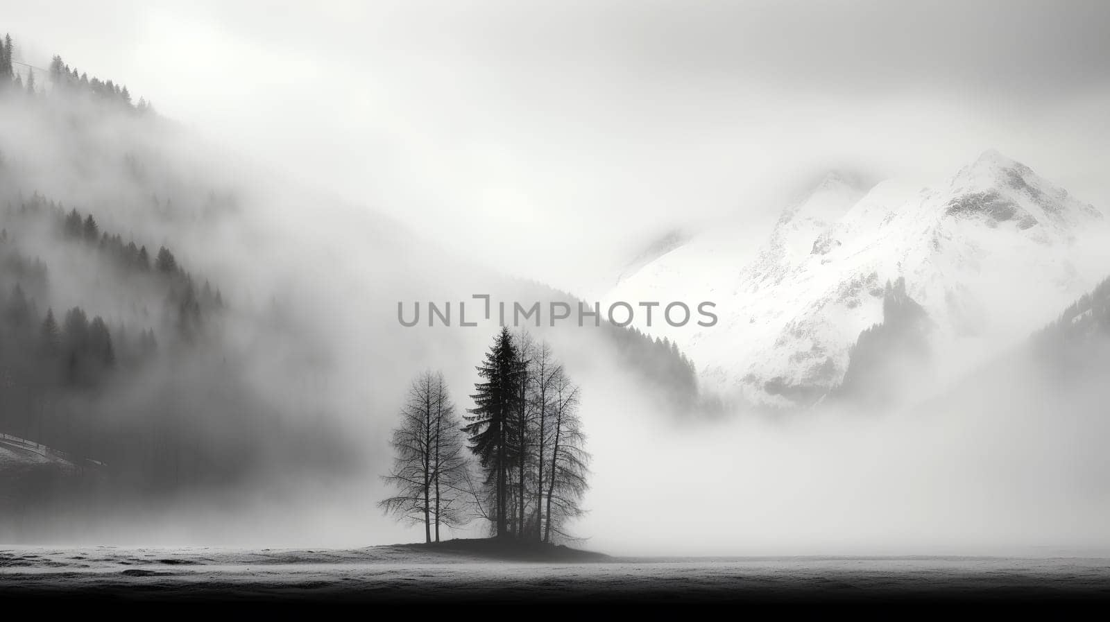 Misty Mountain Solitude by chrisroll