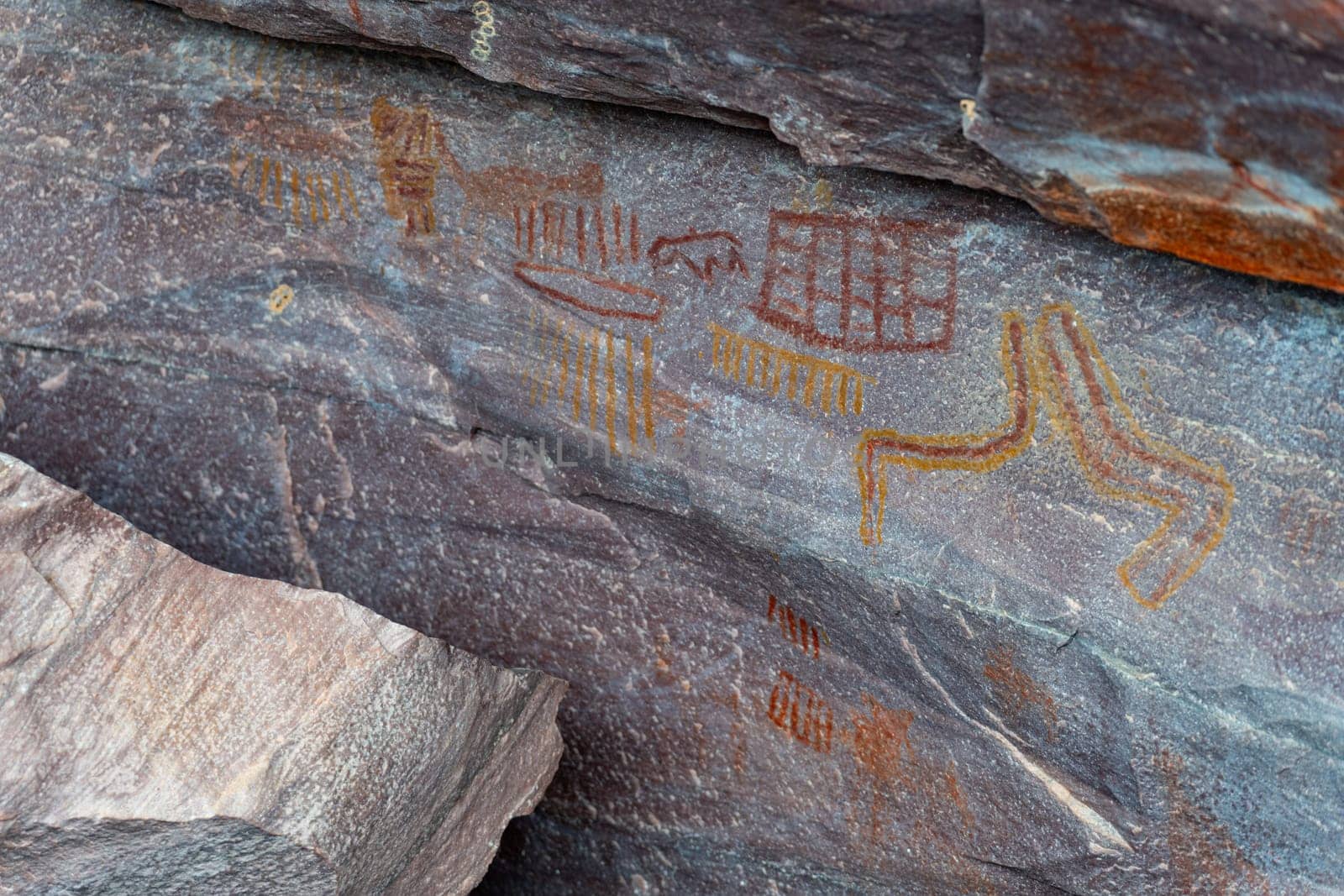 Ancient Petroglyphs Carved on Rocky Surface Revealed by FerradalFCG
