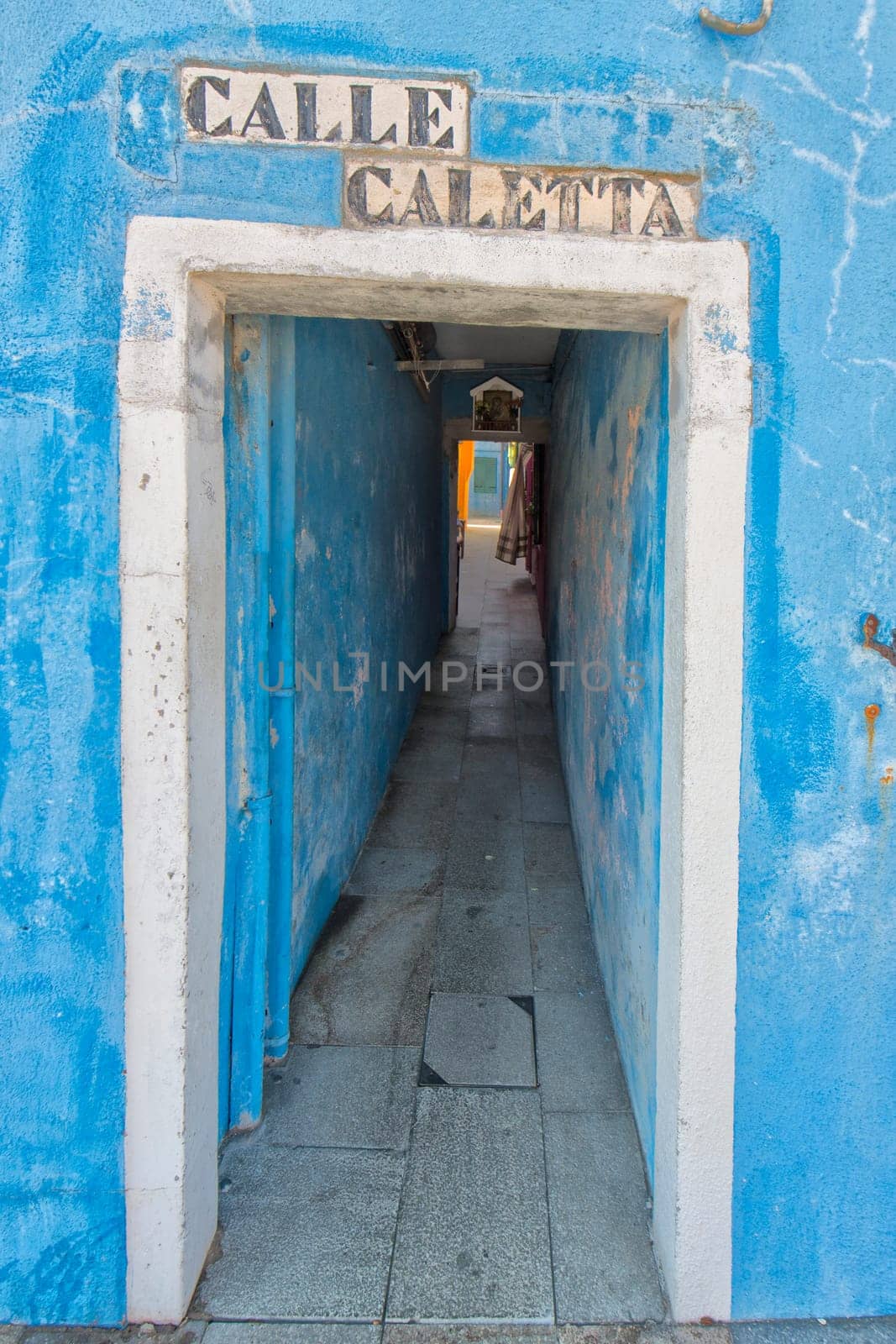 colorful houses of Burano Venice by AndreaIzzotti