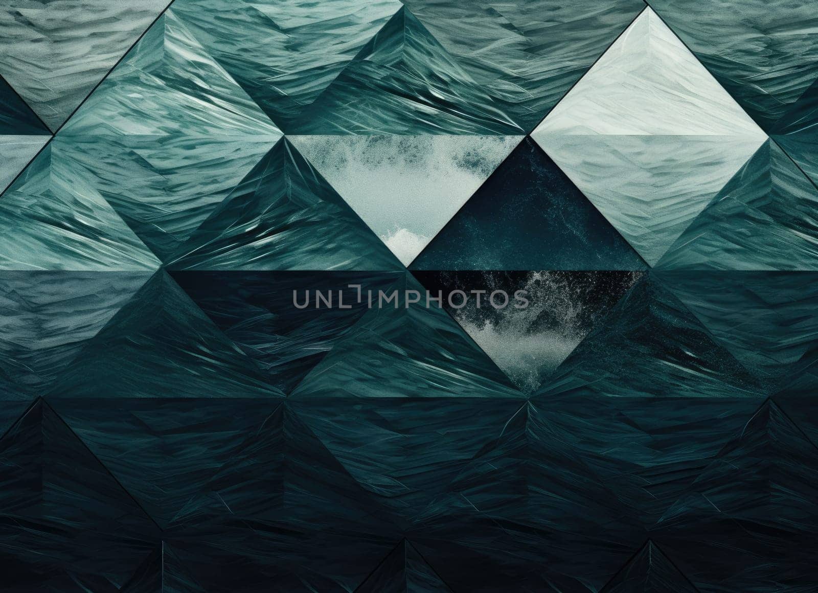 abstract ocean background with geometry shapes and water waves comeliness by biancoblue