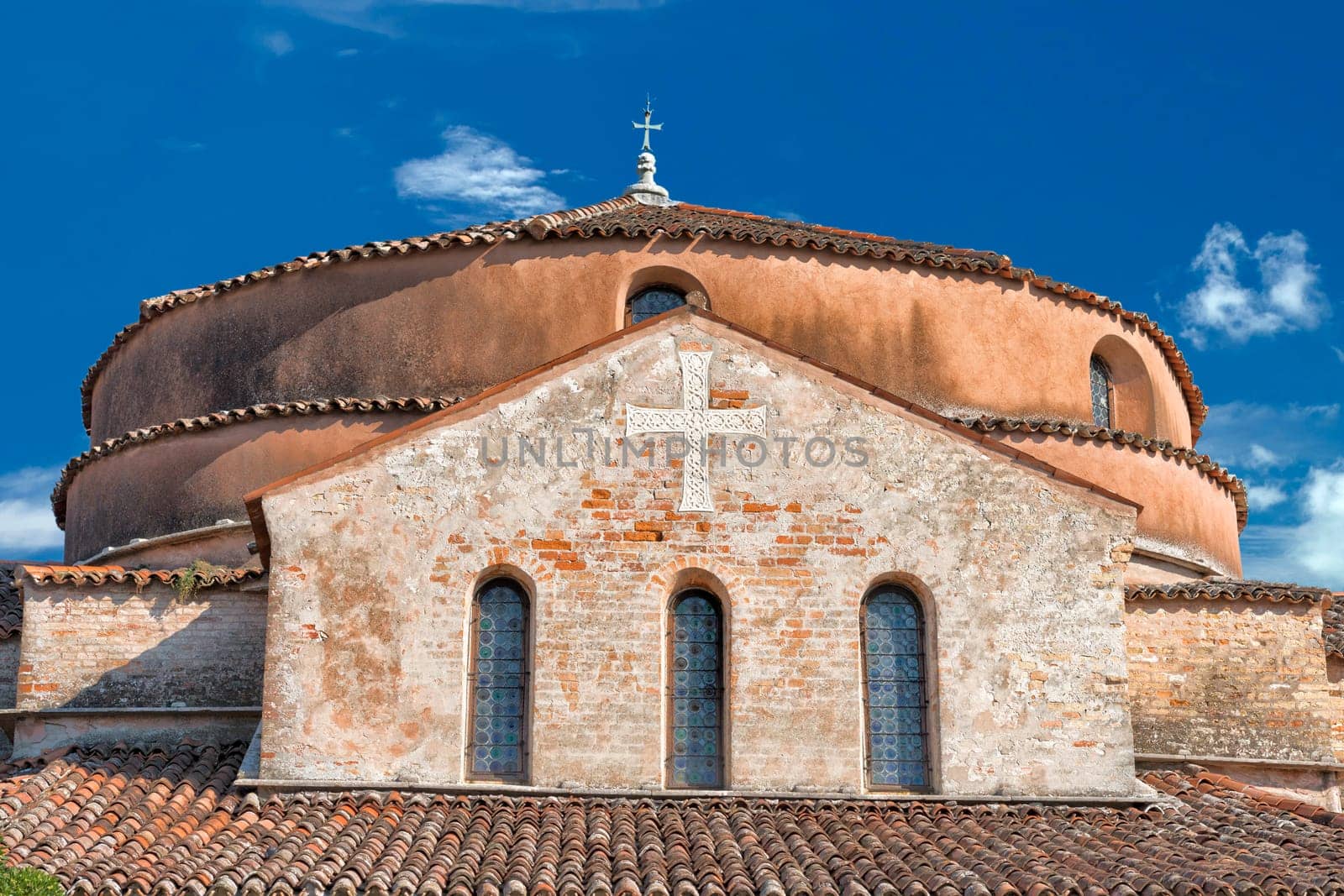 venice laguna church dome by AndreaIzzotti