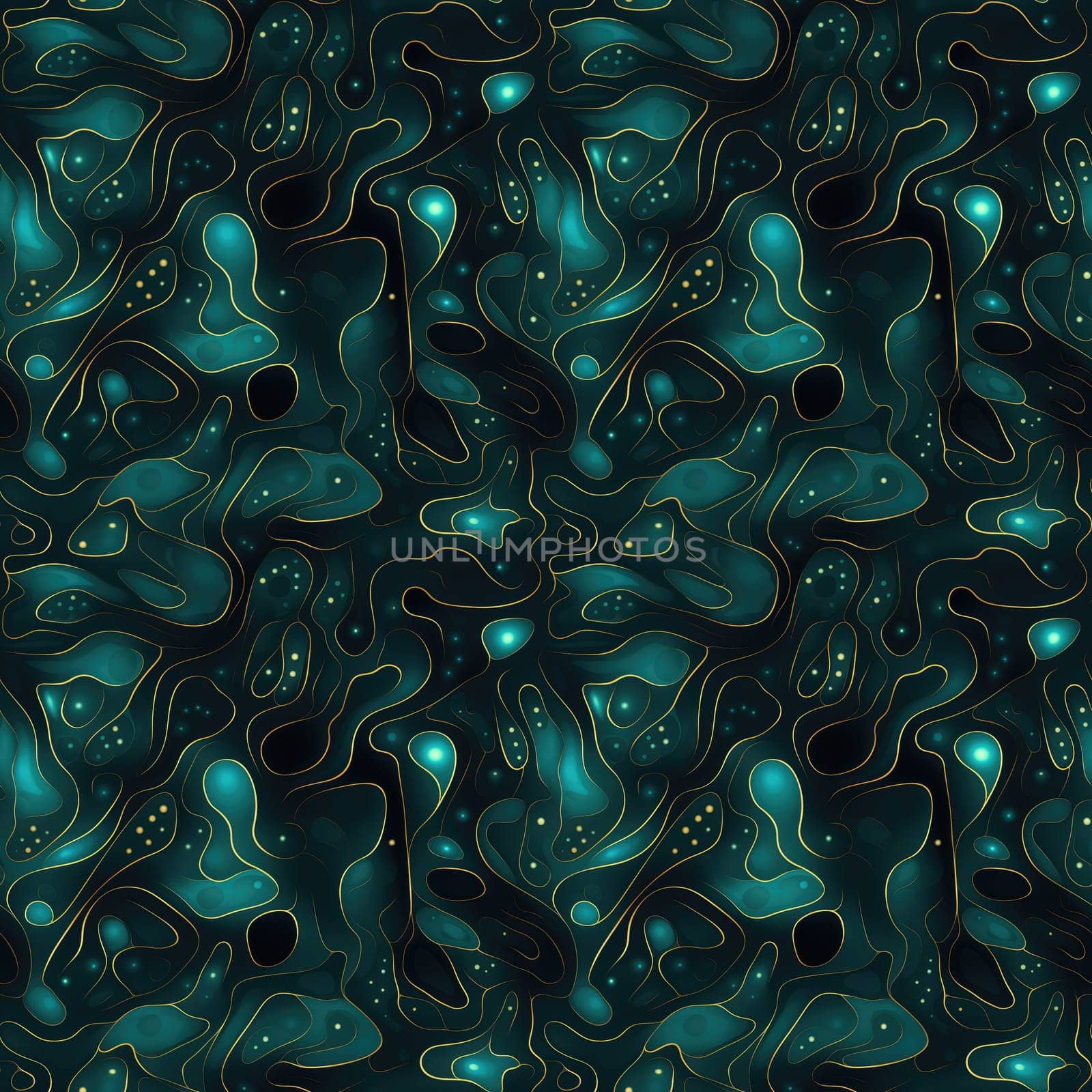 Seamless abstract background and texture with neural pattern.  by palinchak