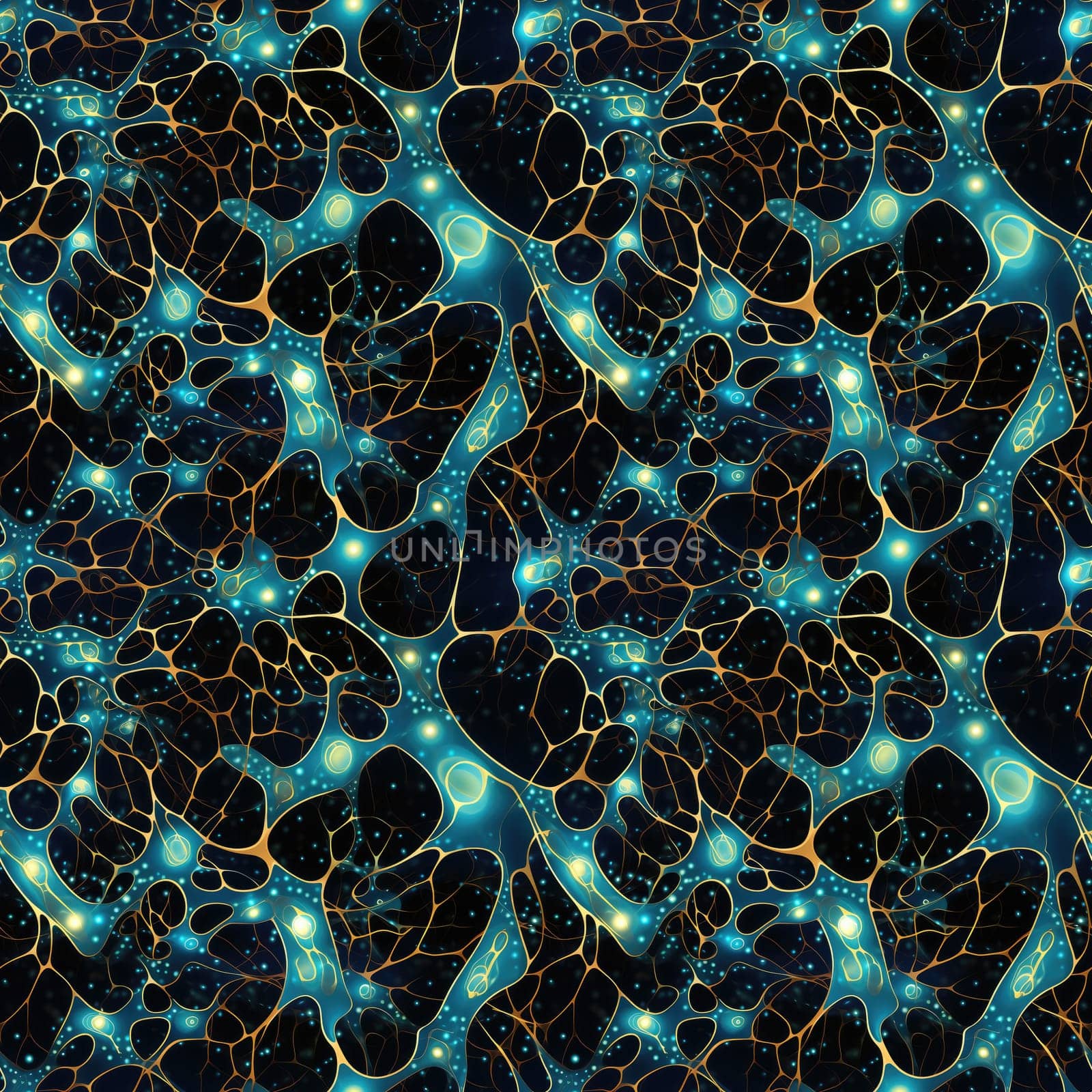 Seamless abstract background and texture with neural pattern.  by palinchak