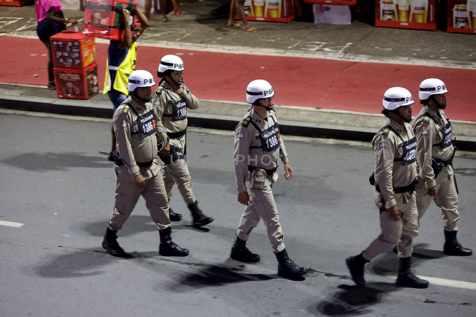 Bahia military police at carnival by joasouza