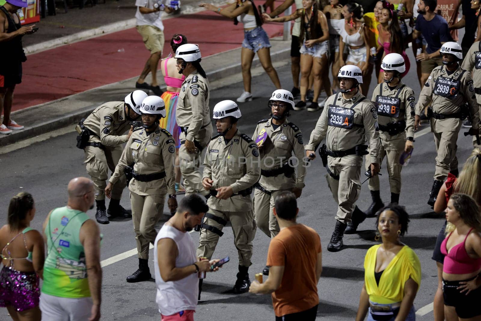 Bahia military police at carnival by joasouza