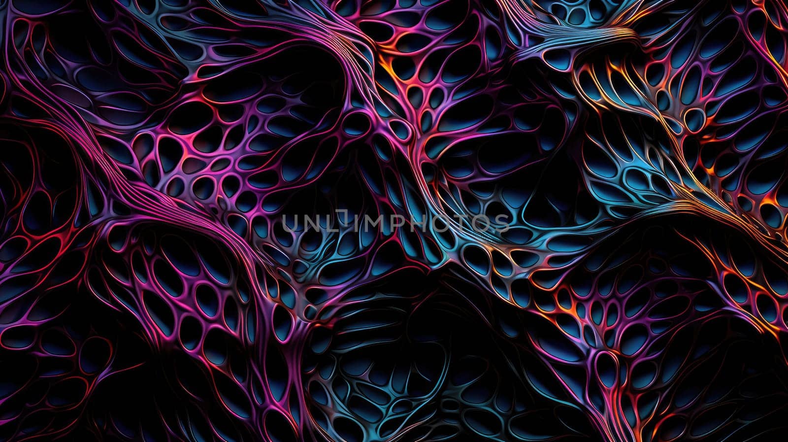 Abstract neural pattern texture background.  by palinchak