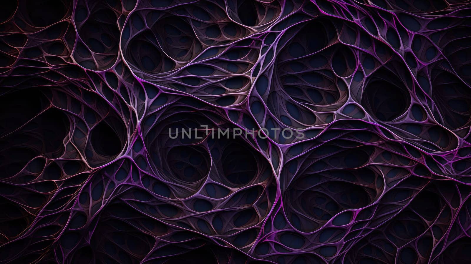 Abstract neural pattern texture background.  by palinchak