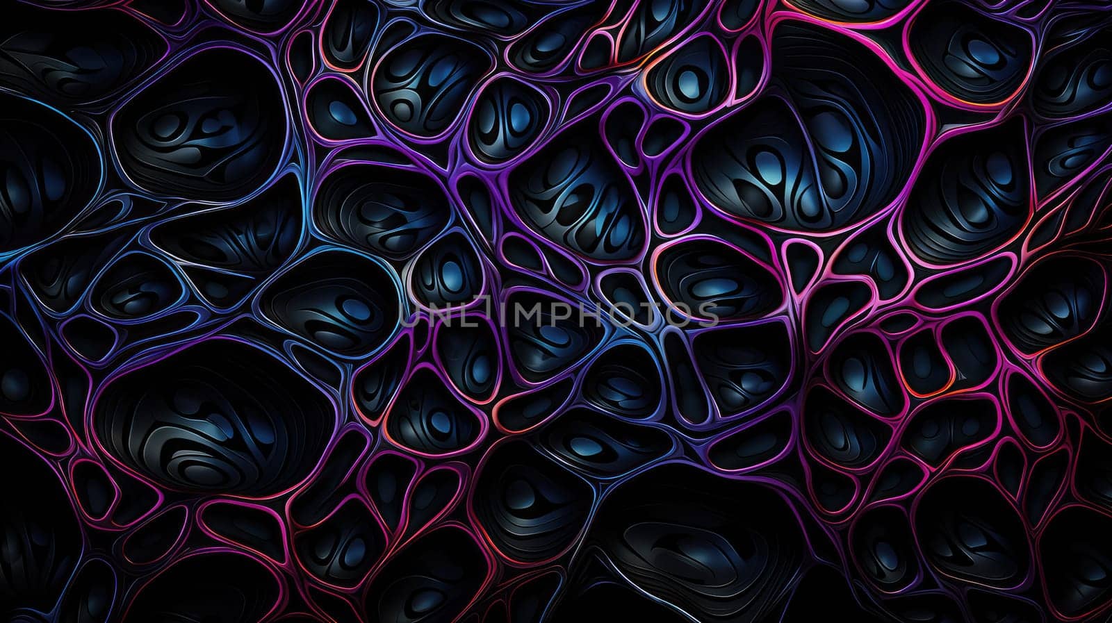 Abstract neural pattern texture background.  by palinchak