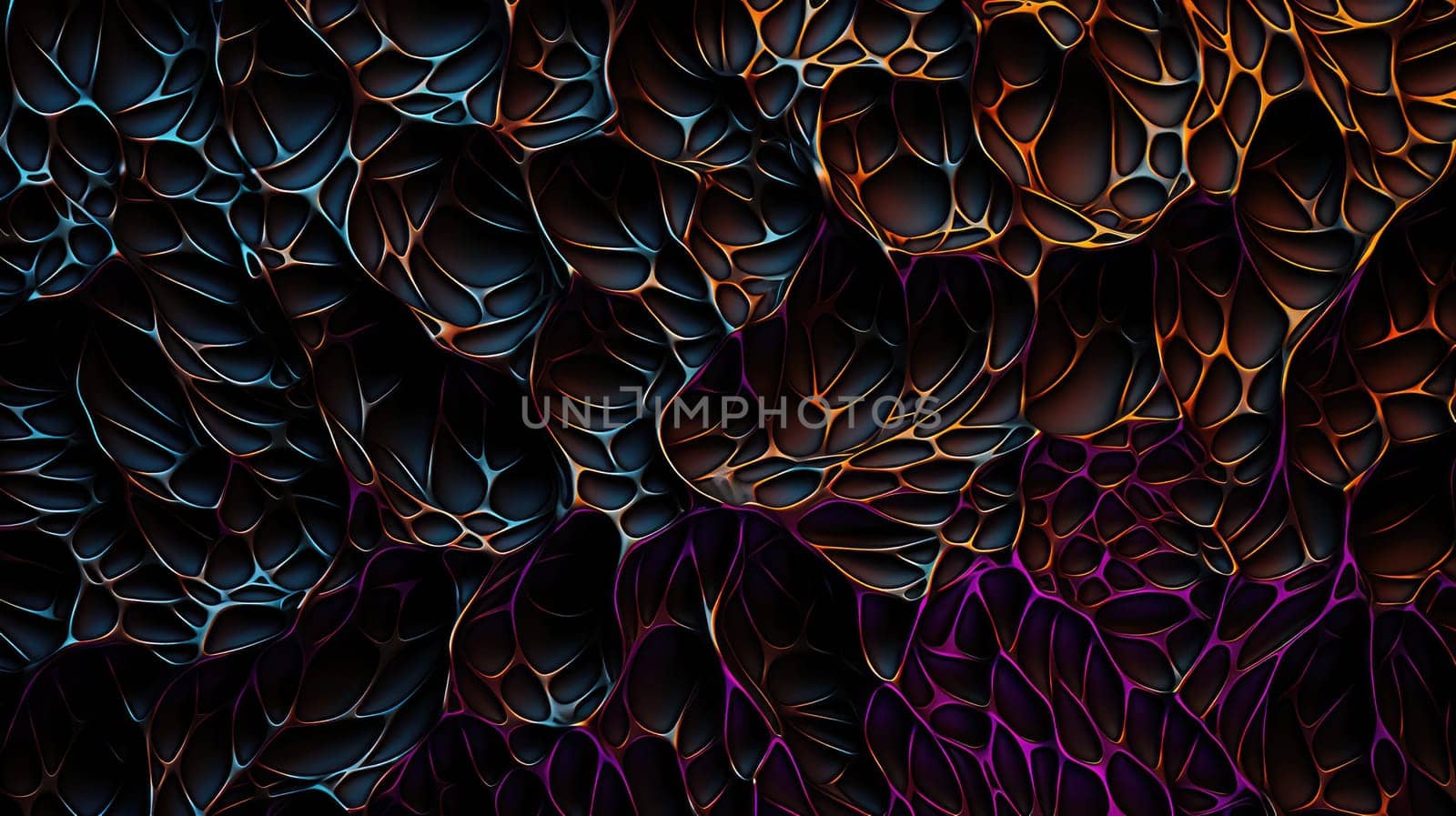 Abstract neural pattern texture background.  by palinchak