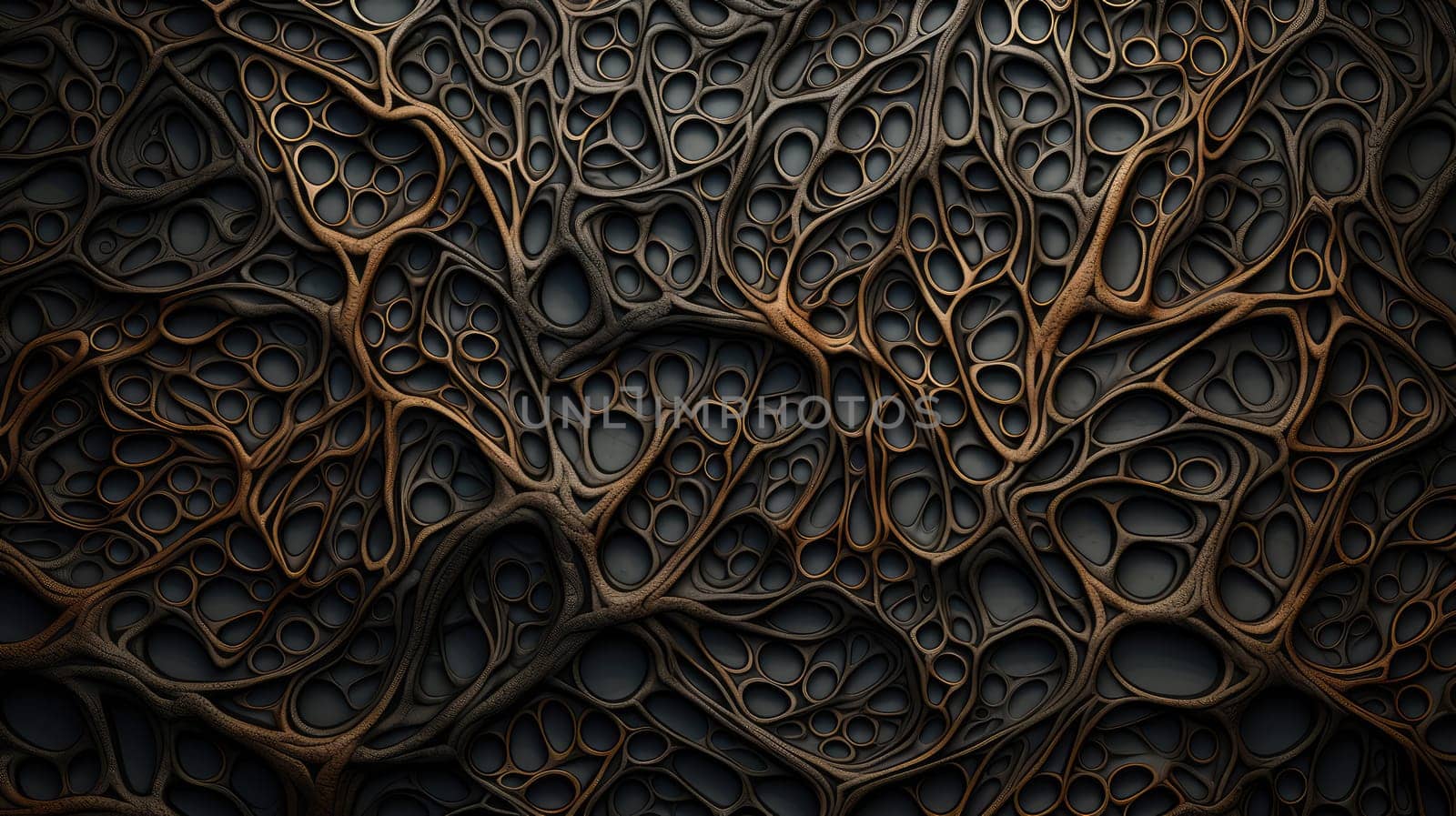 Abstract neural pattern texture background.  by palinchak