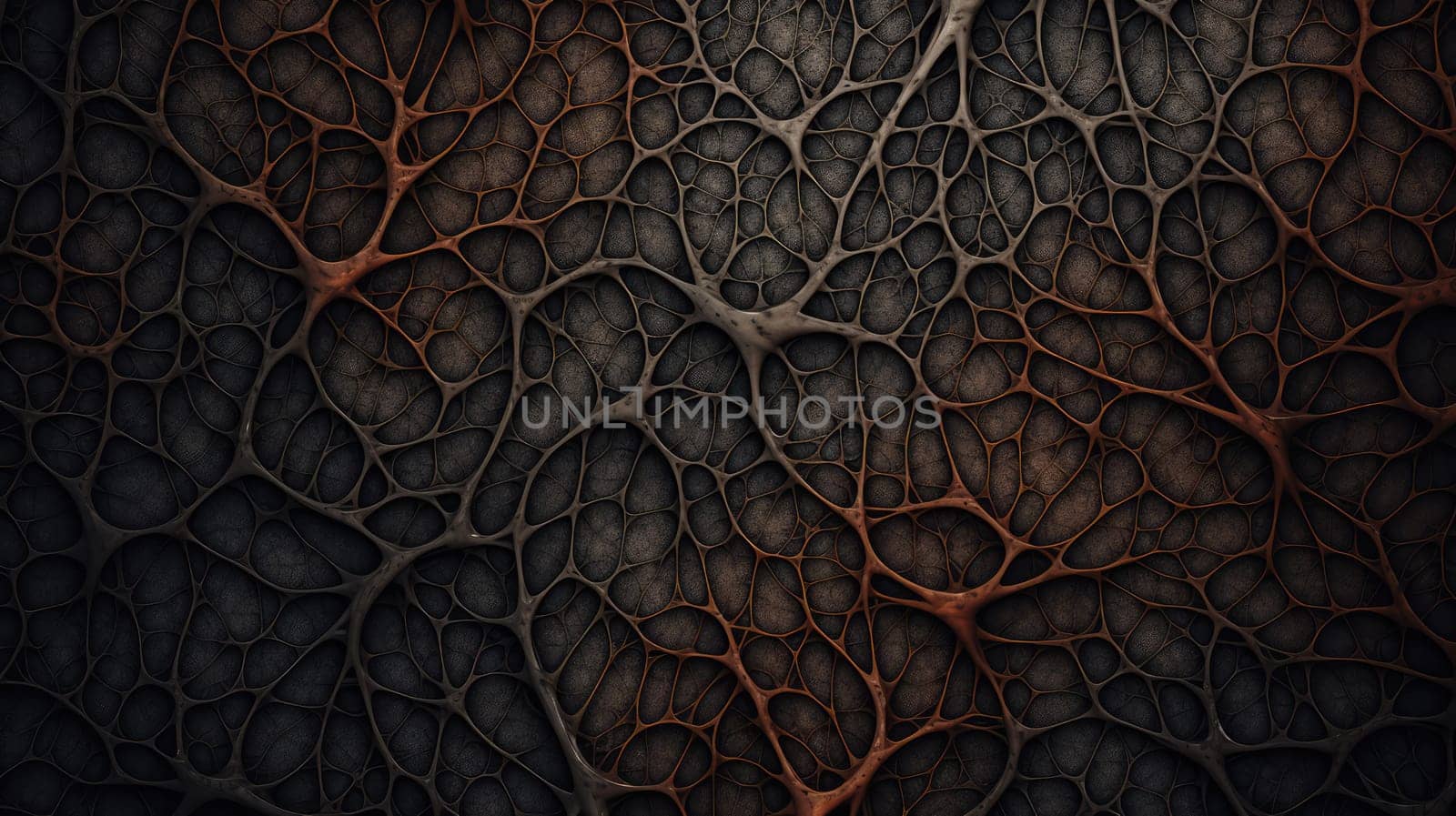 Abstract neural pattern texture background.  by palinchak