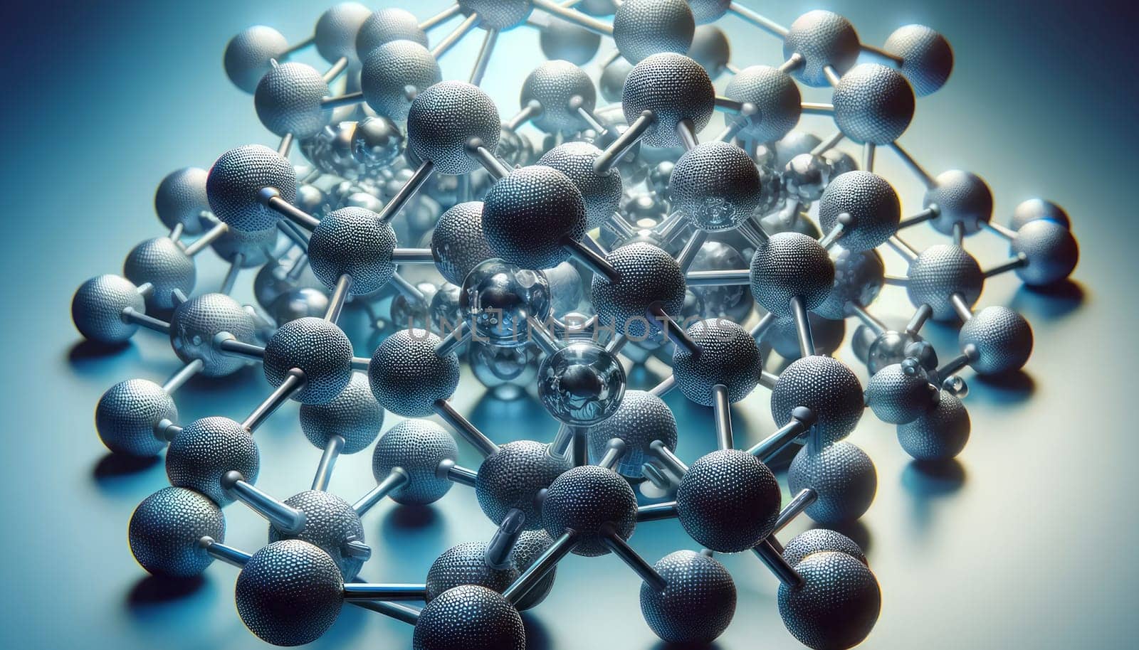 A digital illustration of a molecular structure by nkotlyar