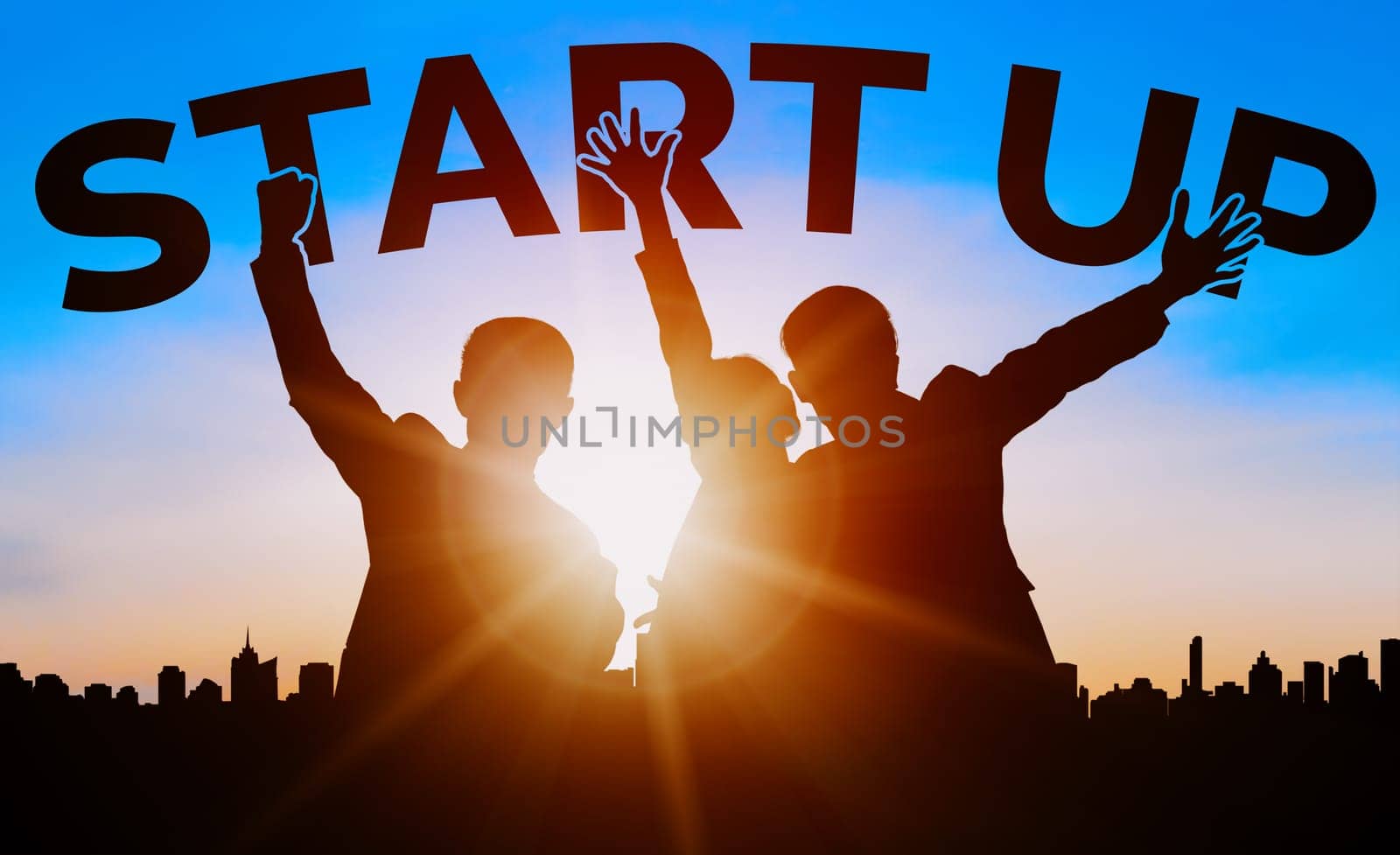 Start Up Business of Creative People Concept uds by biancoblue