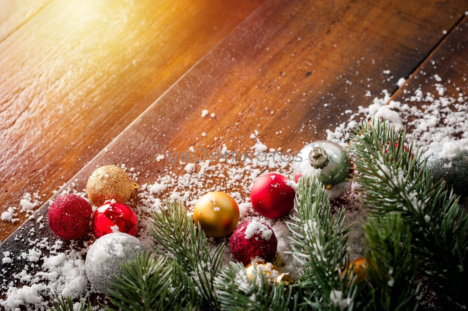 Christmas or New Year background by norgal