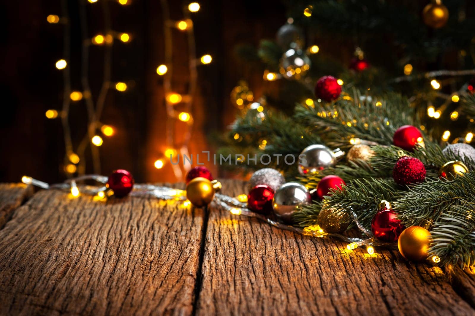 Christmas or New Year background by norgal