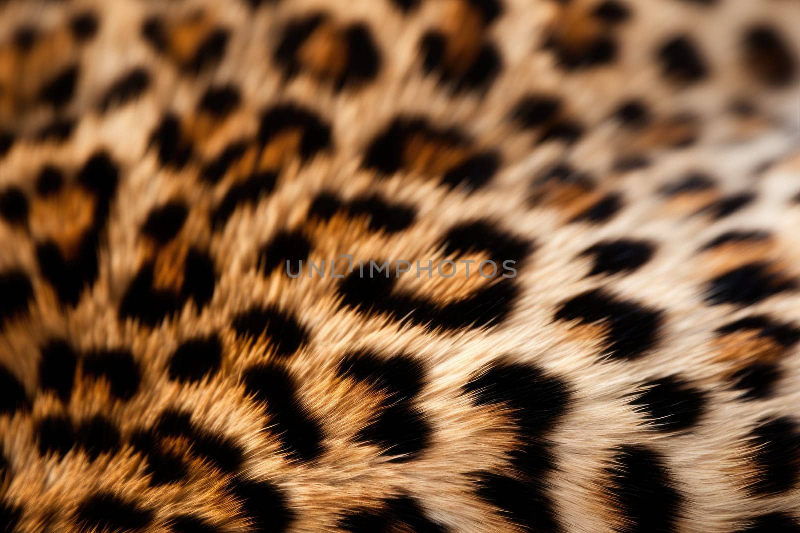 leopard animal fur macro shot, natural texture. AI Generated