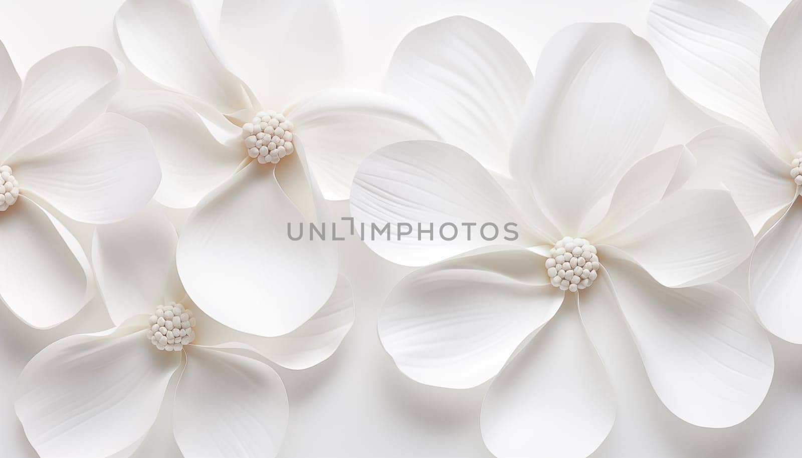 White background flowers texture. High quality photo