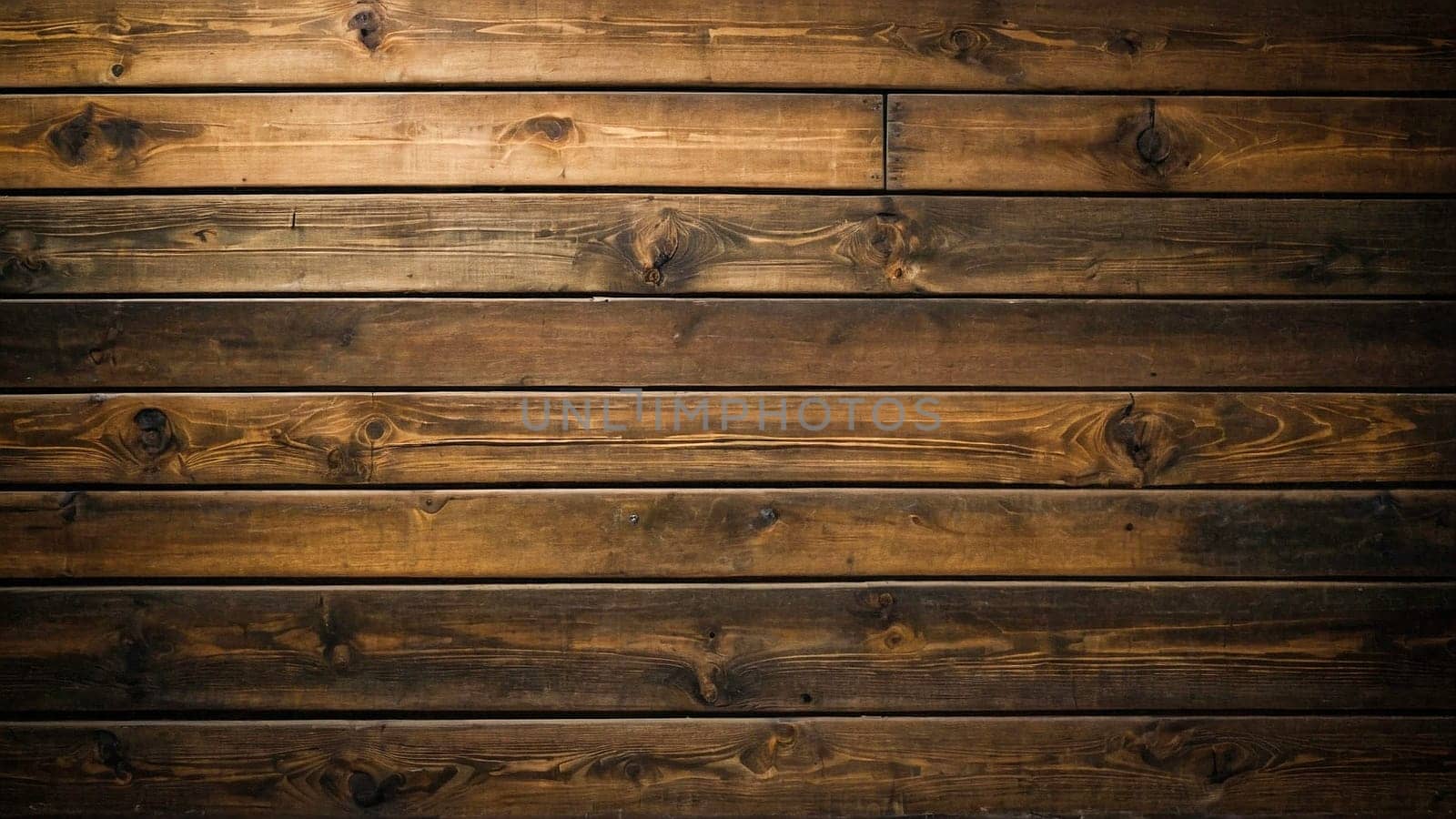 A close up of a brown hardwood plank wall with a blurred background by stan111