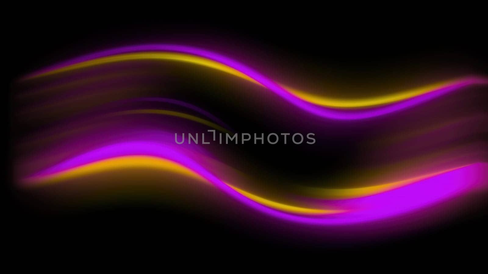 Light trail wave. Computer generated 3d render