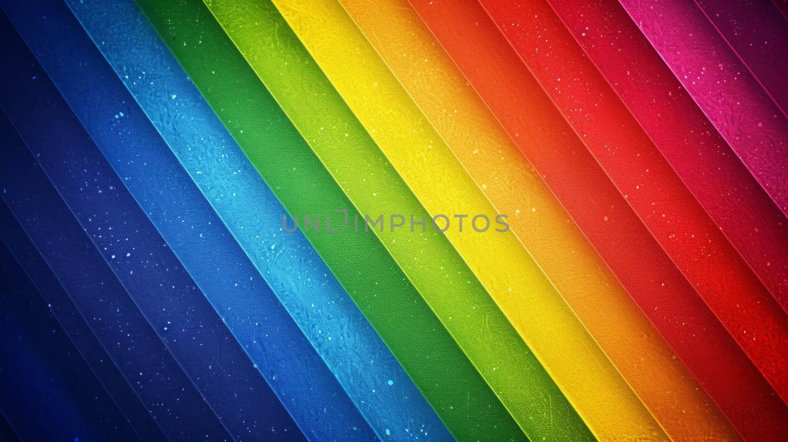 Abstract colorful rainbow lines background by papatonic