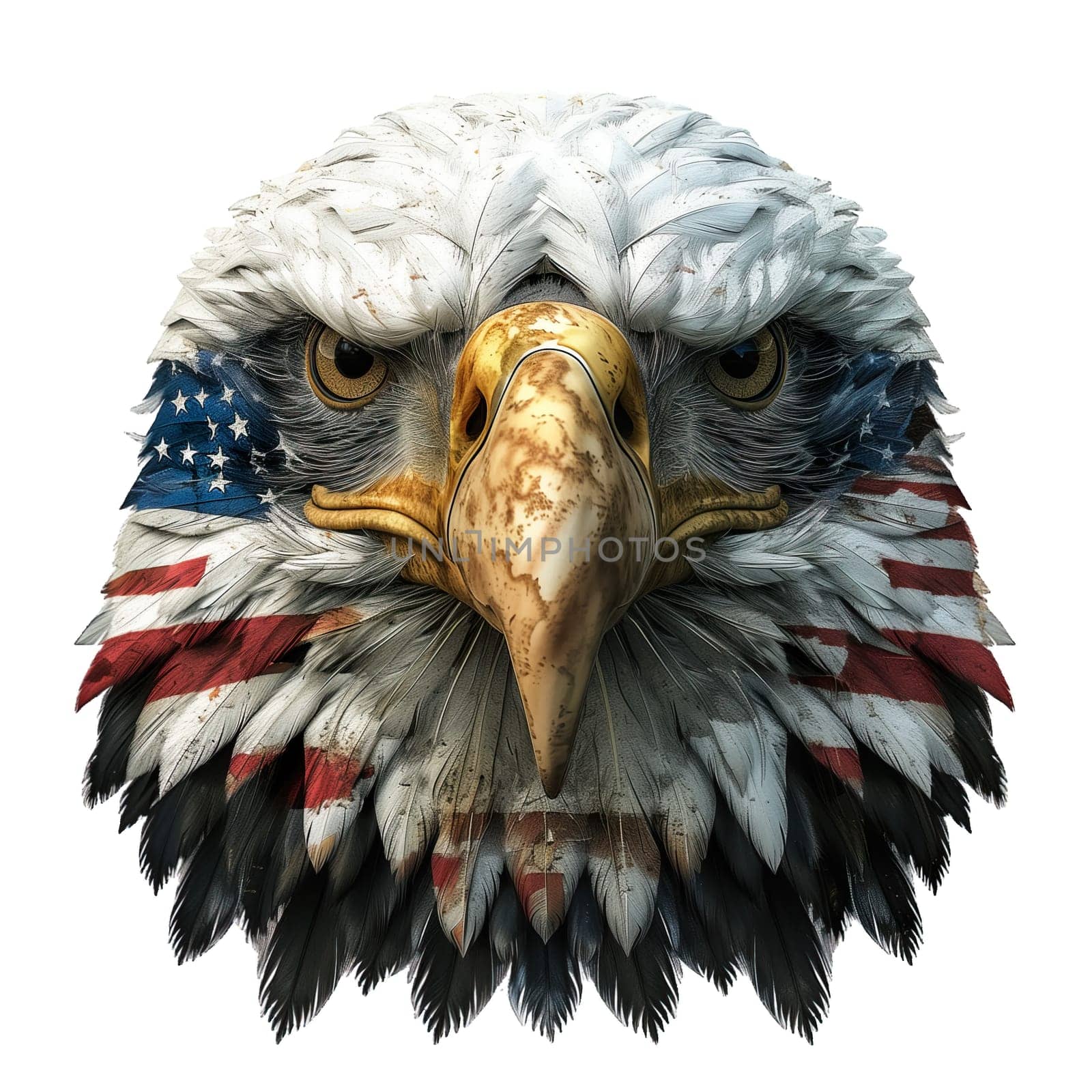 American eagle symbol of independence ai generated image