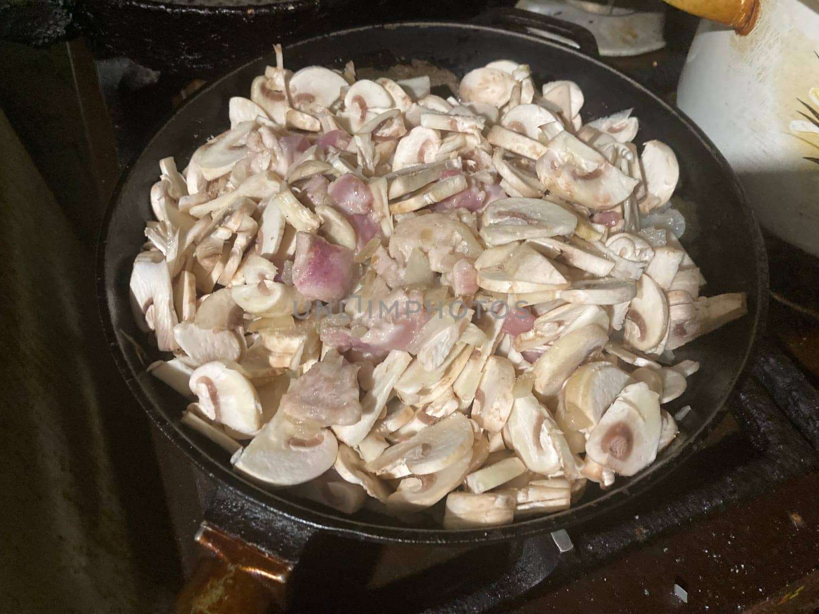 I'm preparing fried-baked the julienne