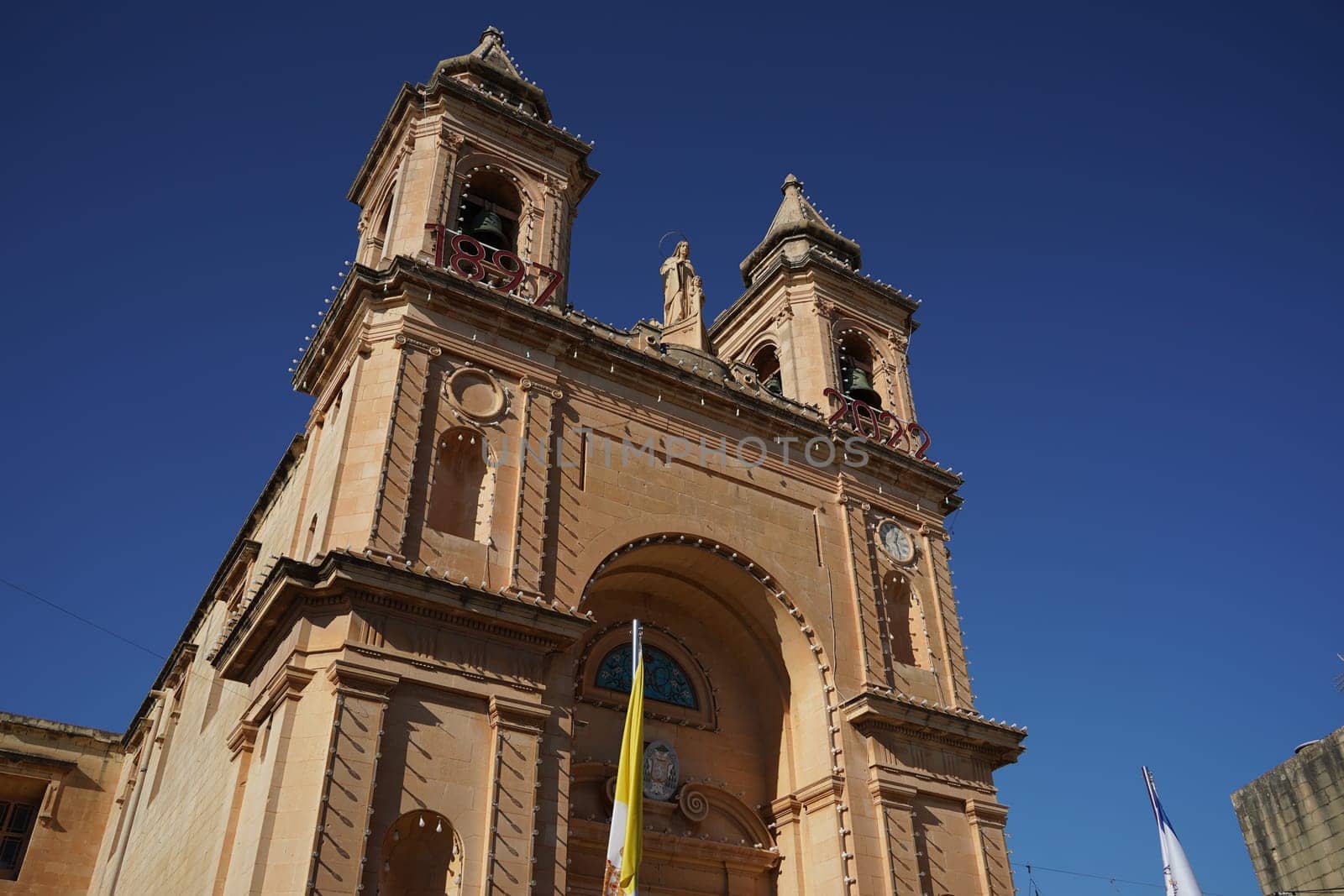 marsaxlokk malta church of pictoresque fishermen village by AndreaIzzotti