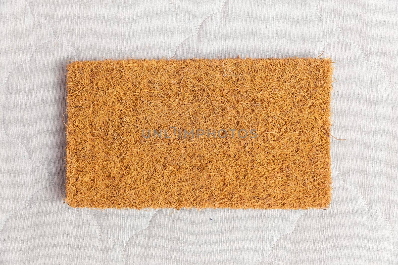 A rectangular sample of coconut coir by BY-_-BY