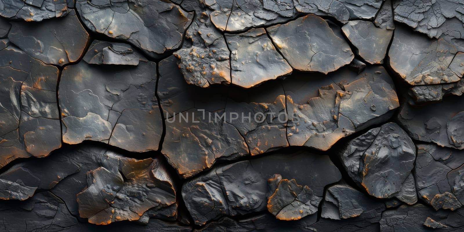 Grunge banner. Abstract stone background. The texture of the stone wall. Close-up rock backdrop. by Benzoix