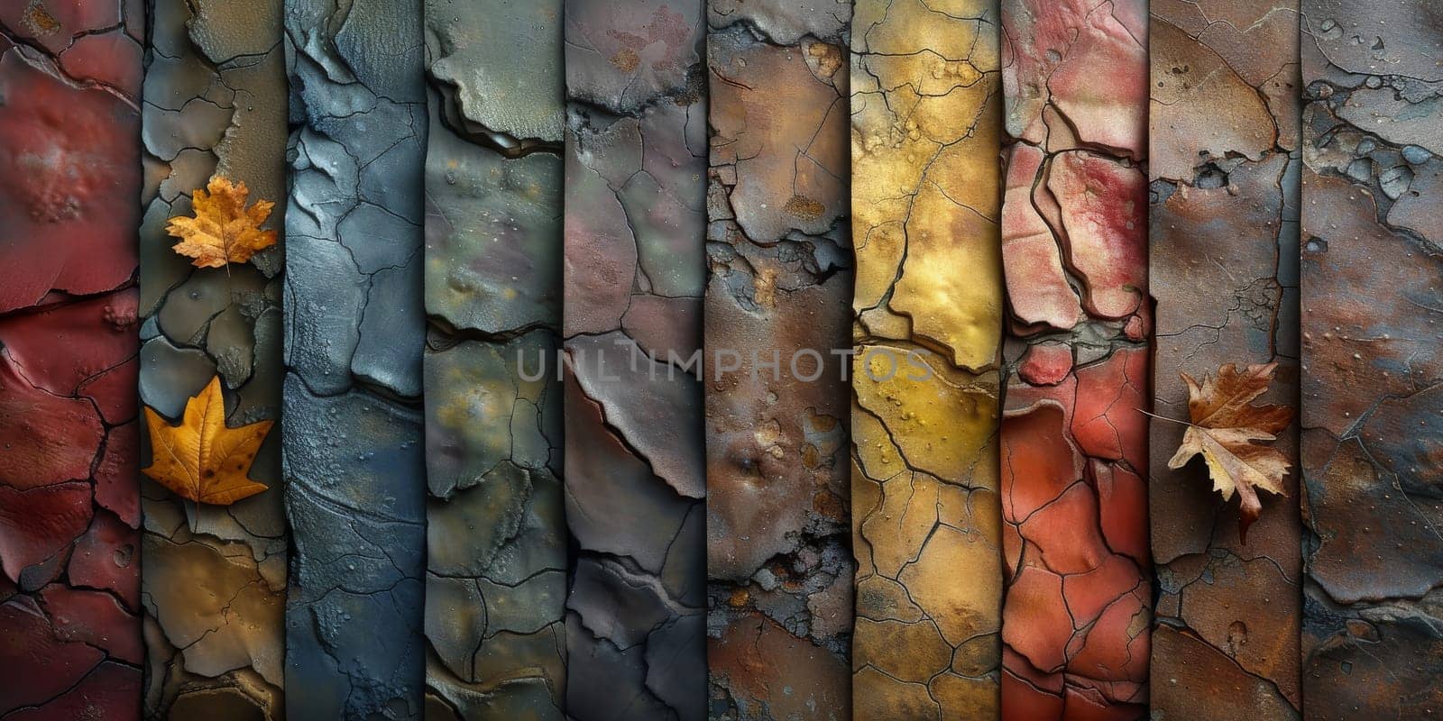 Grunge banner. Abstract stone background. The texture of the stone wall. Close-up rock backdrop. by Benzoix