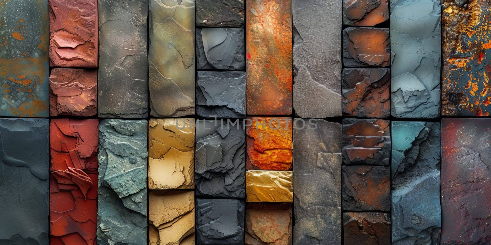 Grunge banner. Abstract stone background. The texture of the stone wall. Close-up rock backdrop