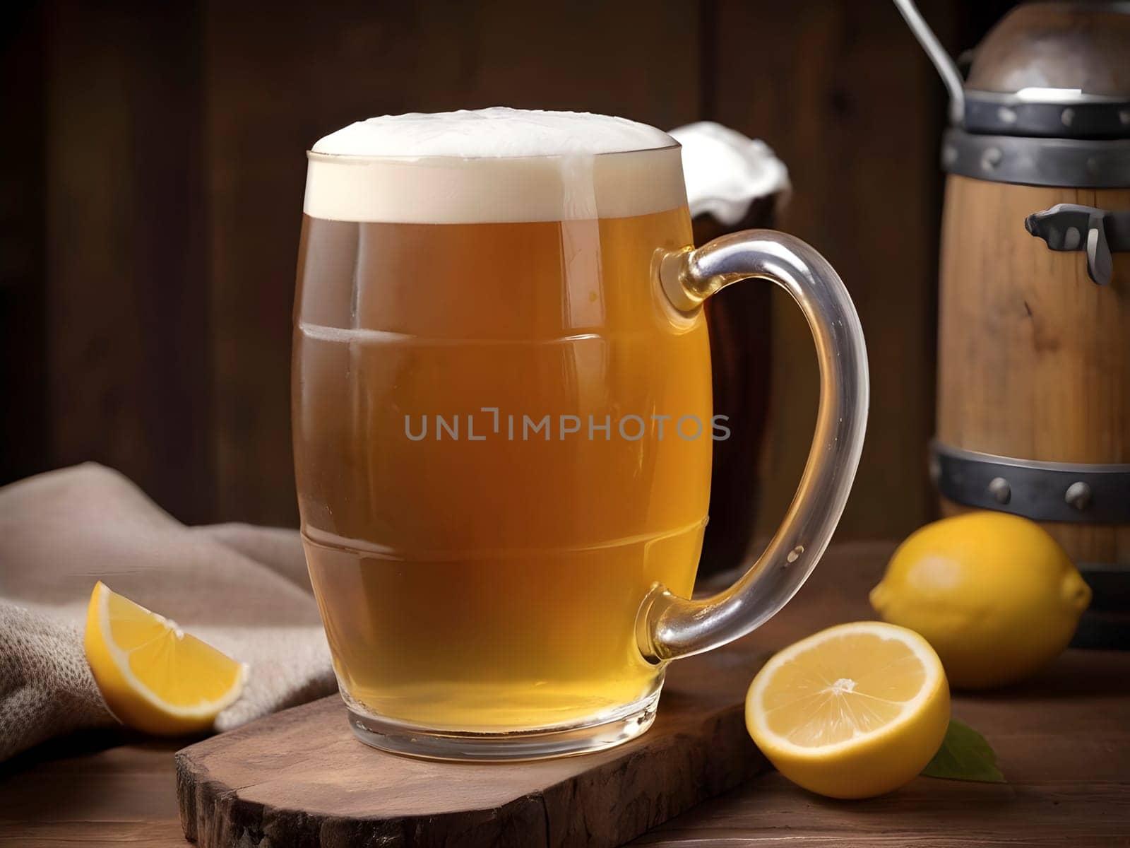 A Pint of Refreshing Ale with Citrus Notes.